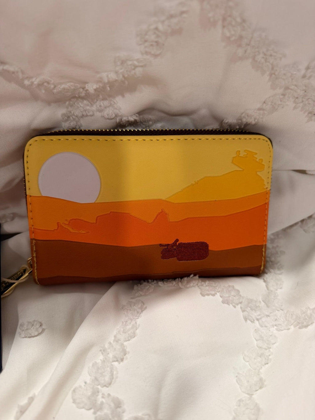 Star Wars Desert Sunset Loungefly Wallet NWT