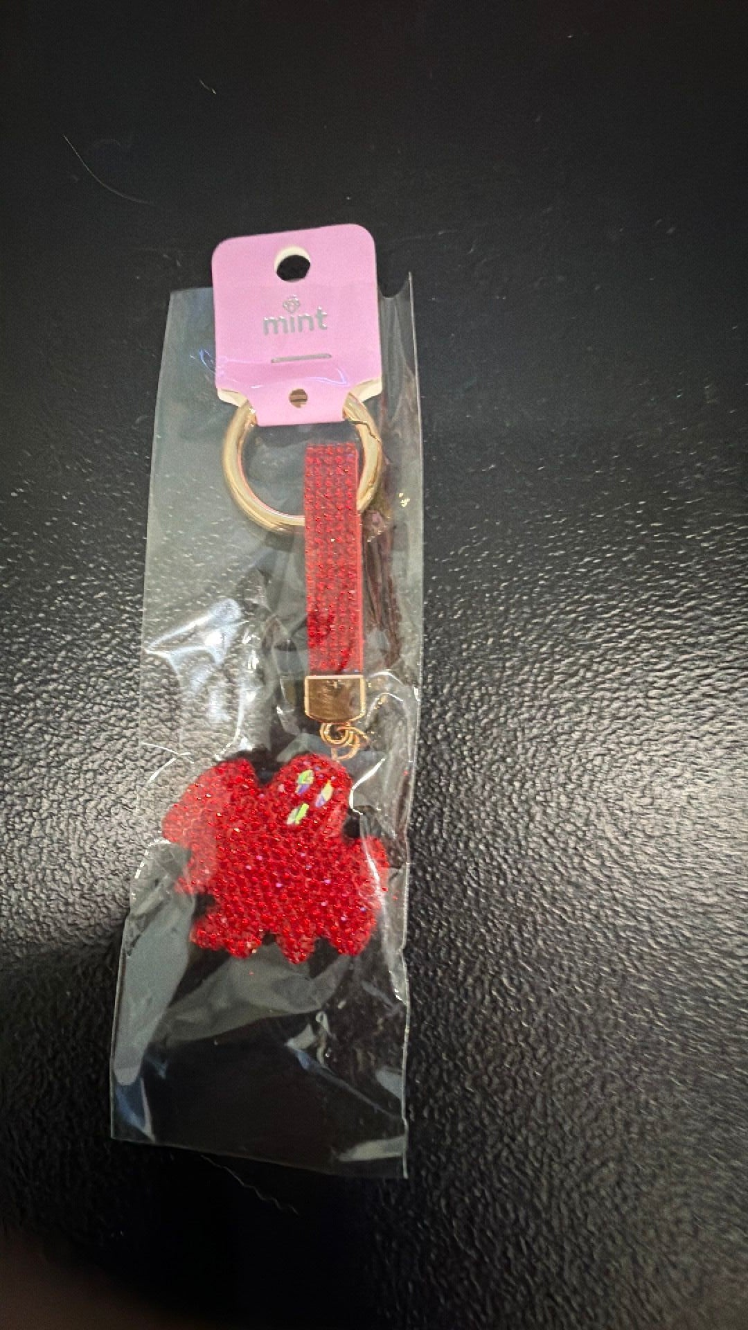 Red ghost keychain