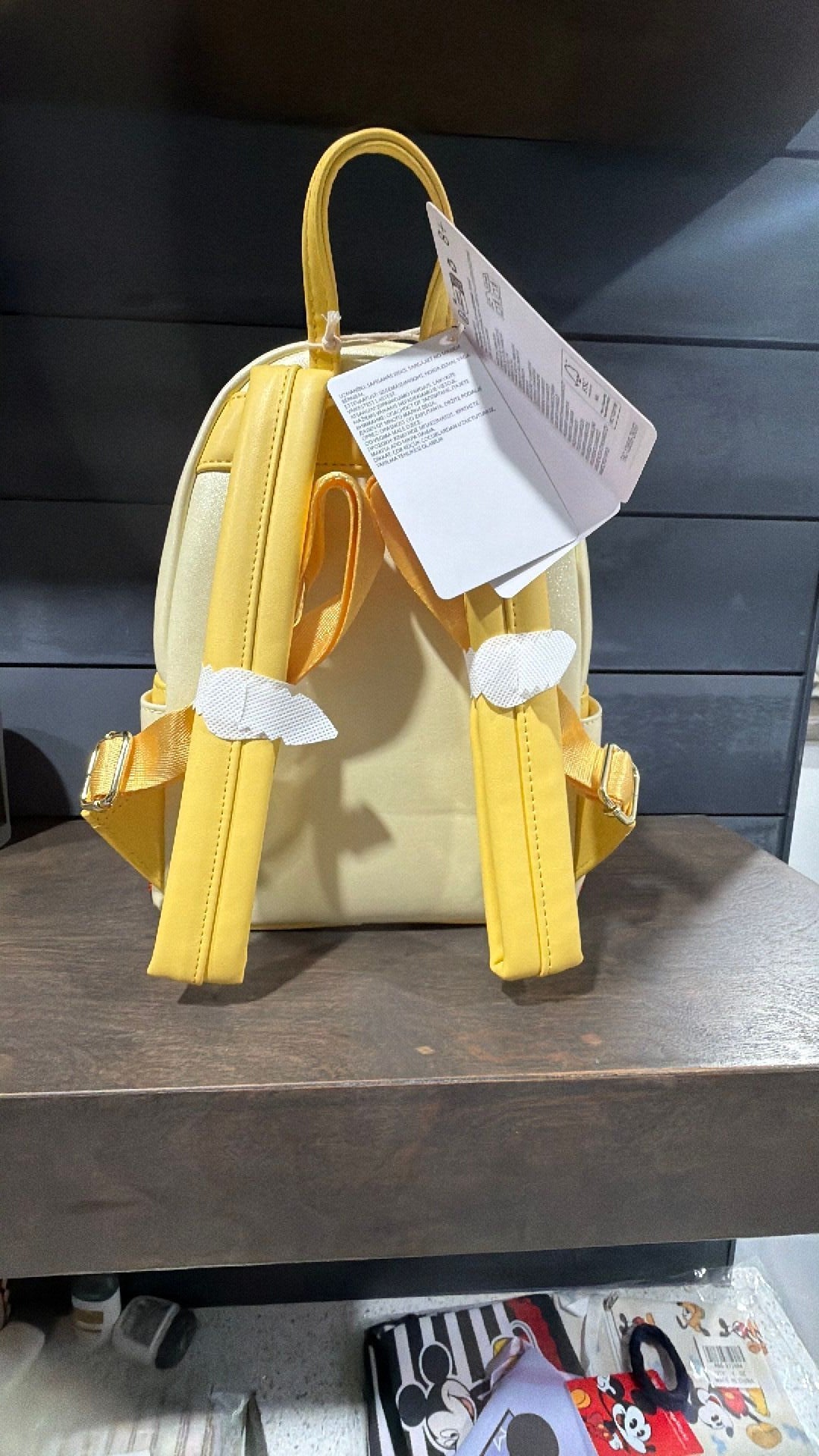 Belle red rose backpack NWT