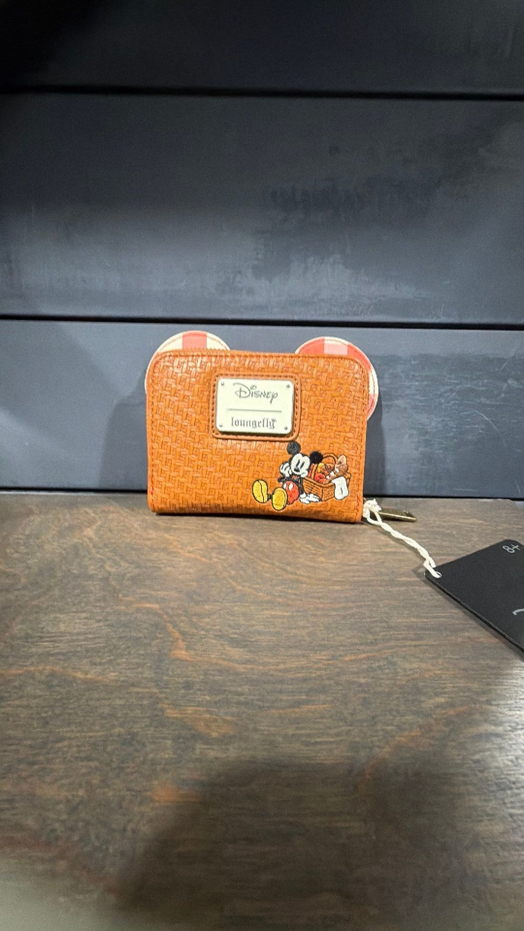 Mickey picnic wallet NWT