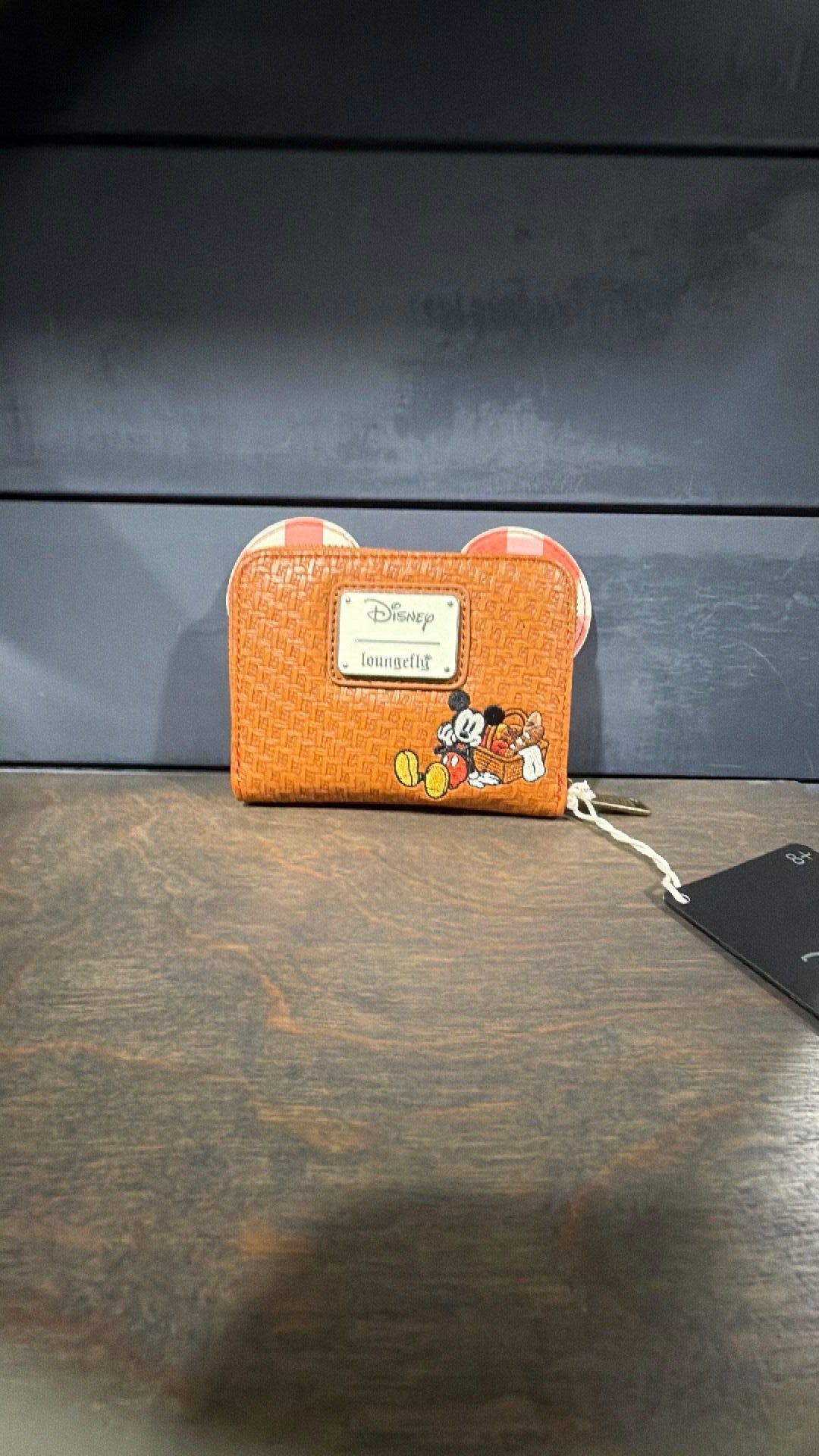 Mickey picnic wallet NWT