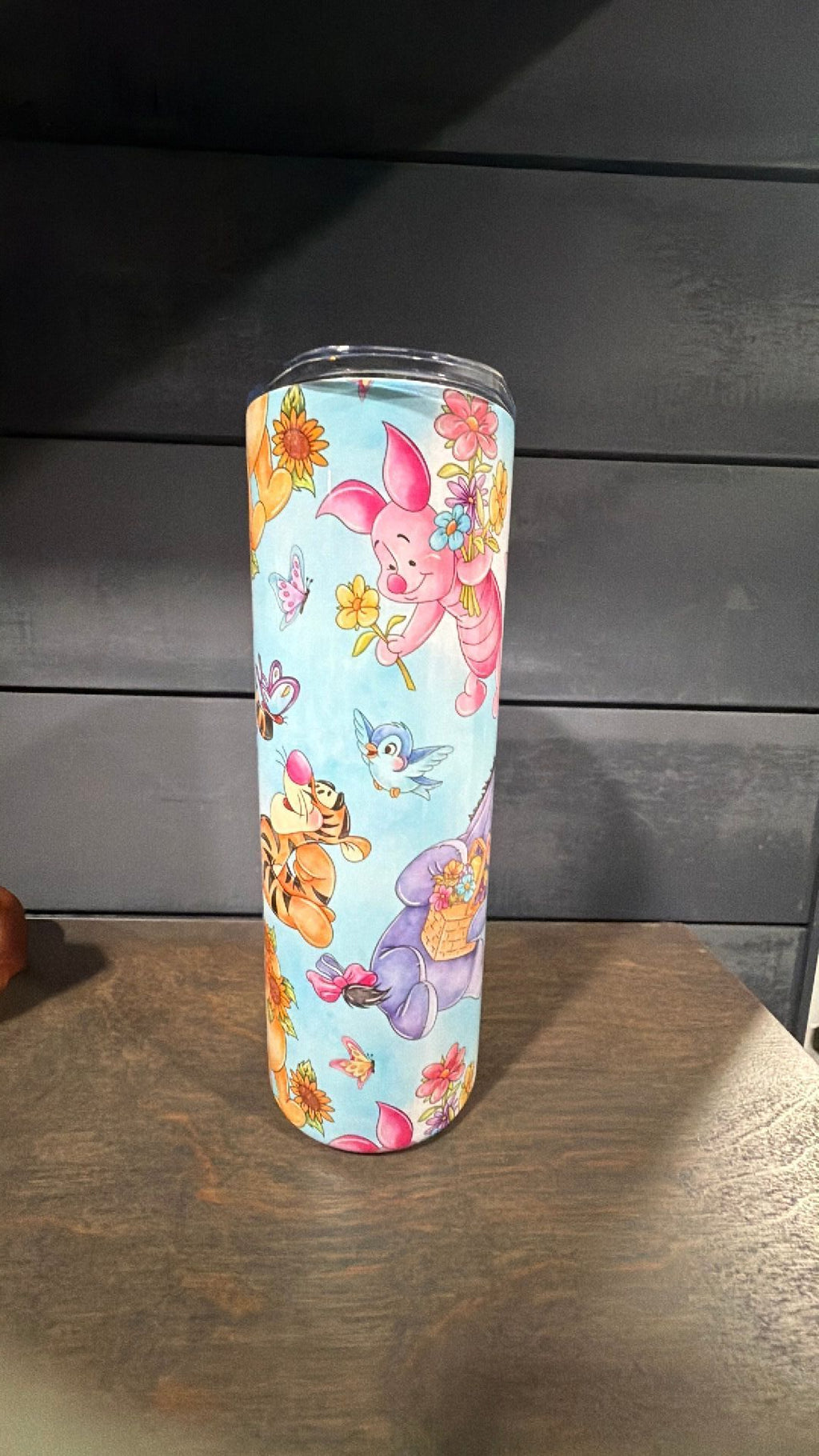 Winnie the Pooh and friends inspired tumbler