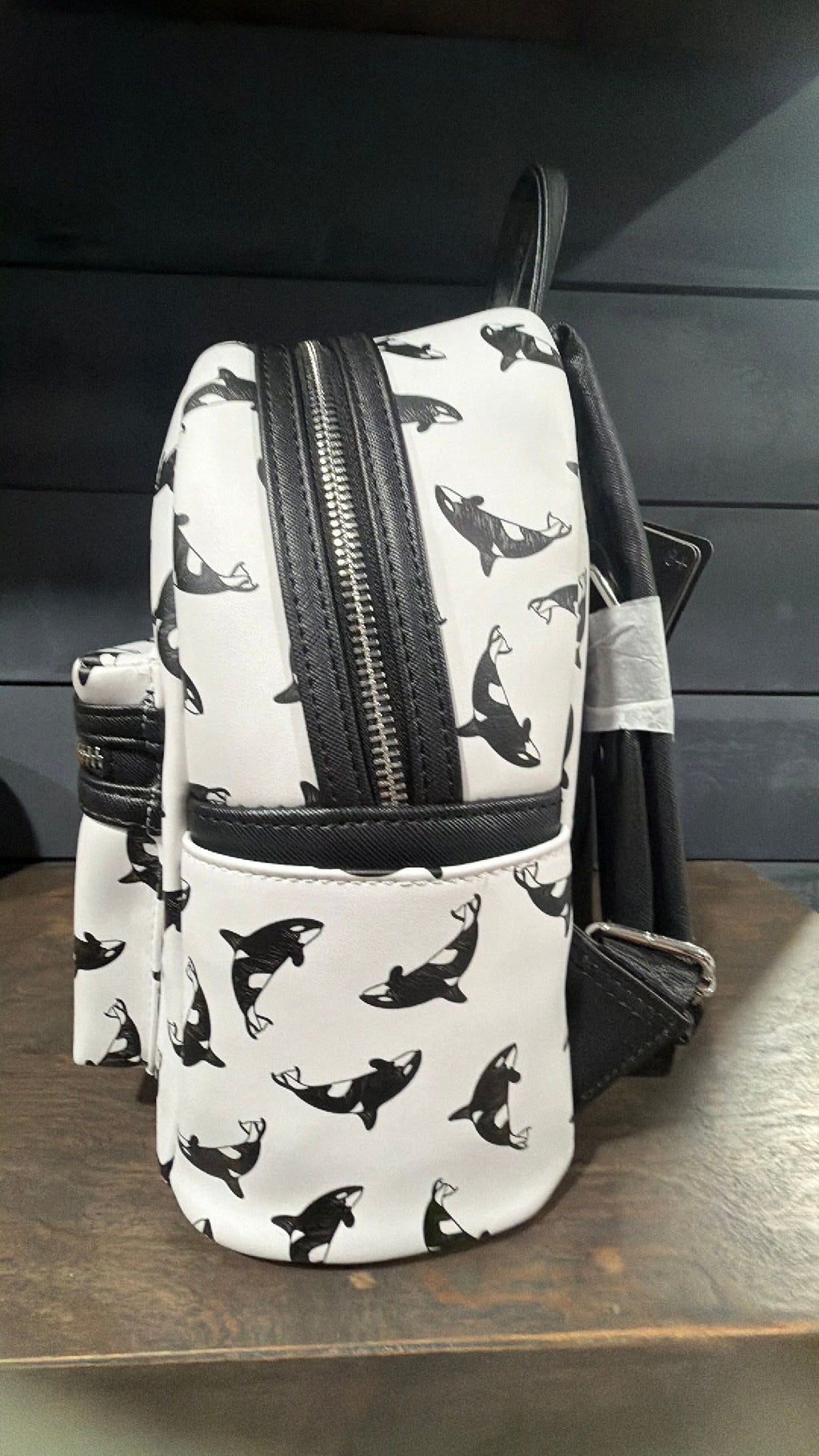 Seaworld orca backpack NWT