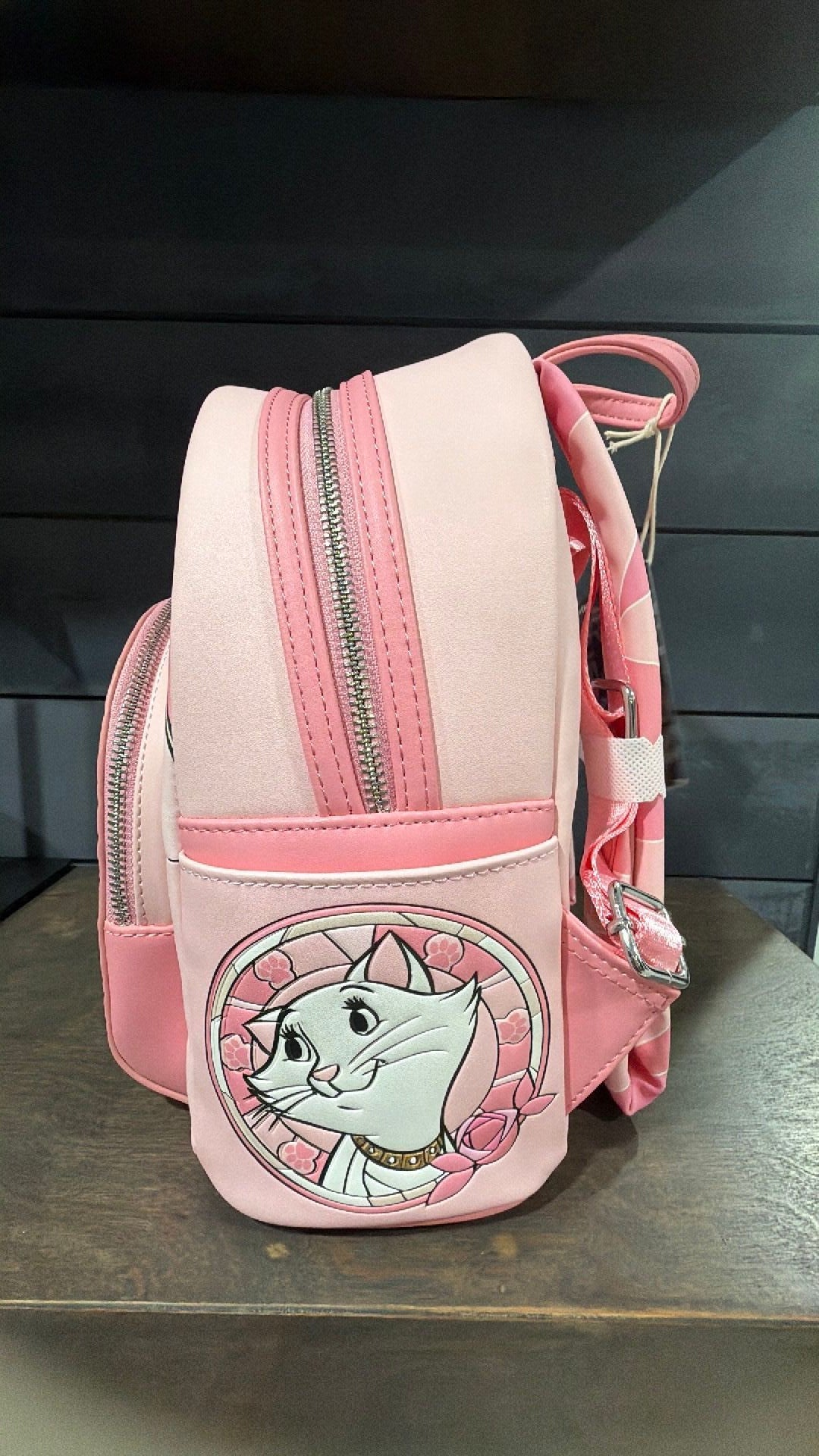 Stained glass aristocrats backpack NWT