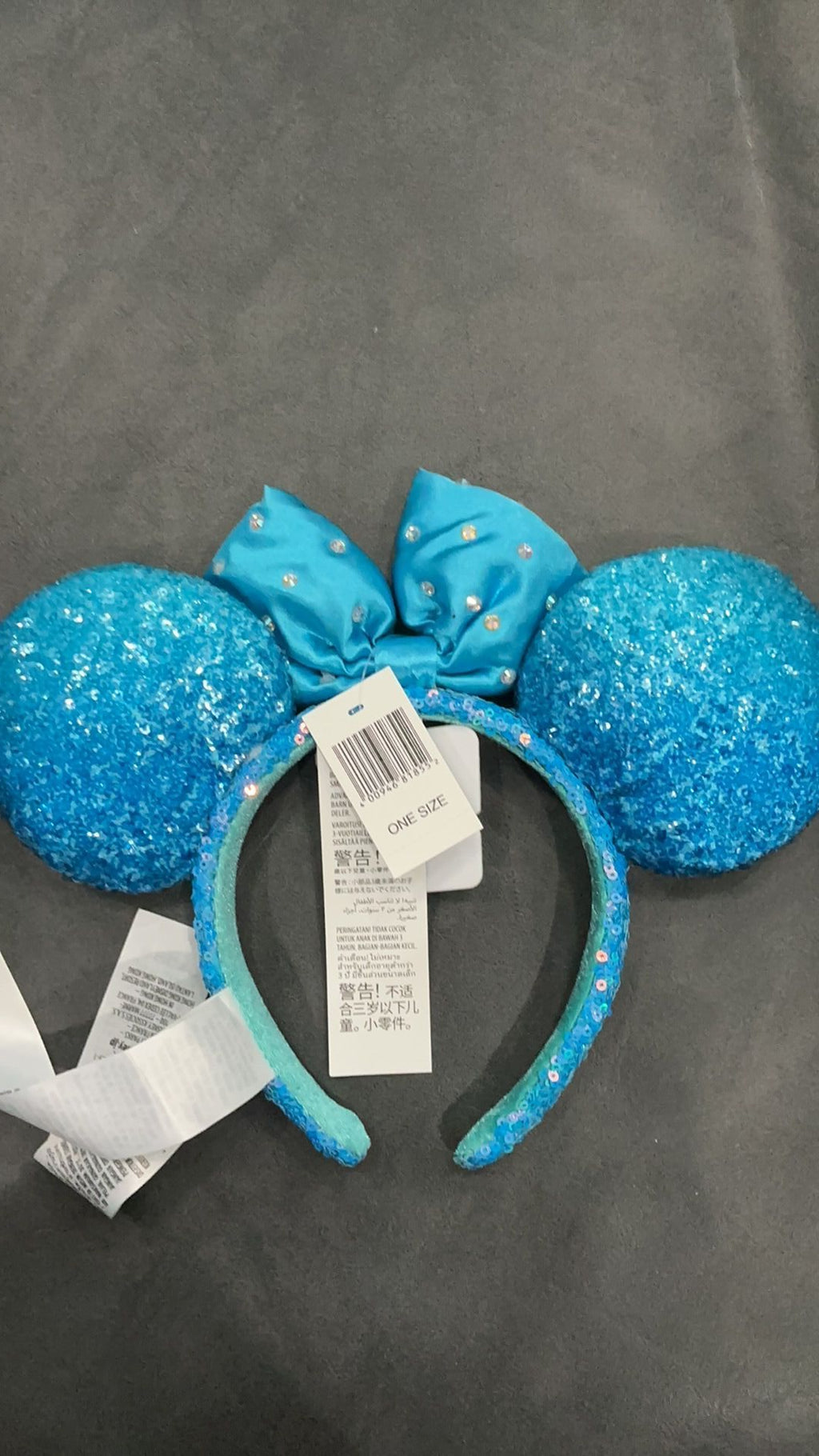 Minnie Mouse ears headband NWT