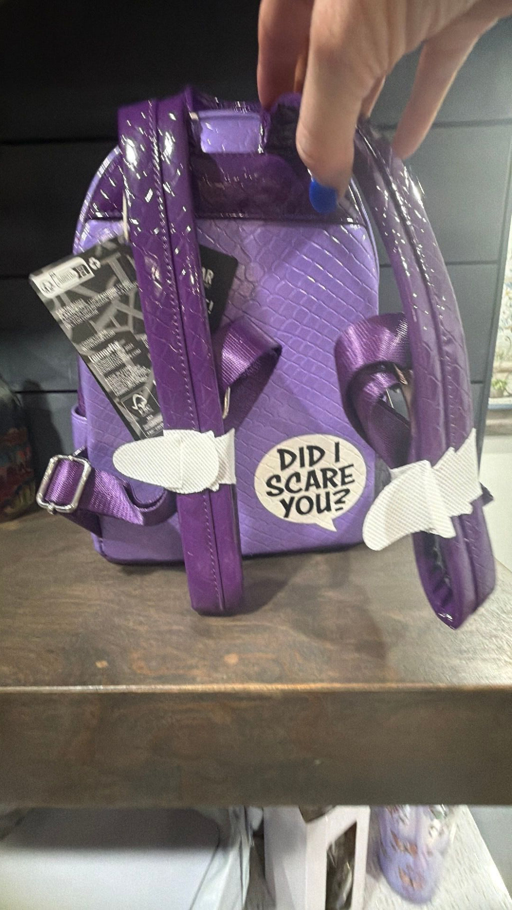 Disney Monsters Inc Randall Cosplay Loungefly Mini Backpack