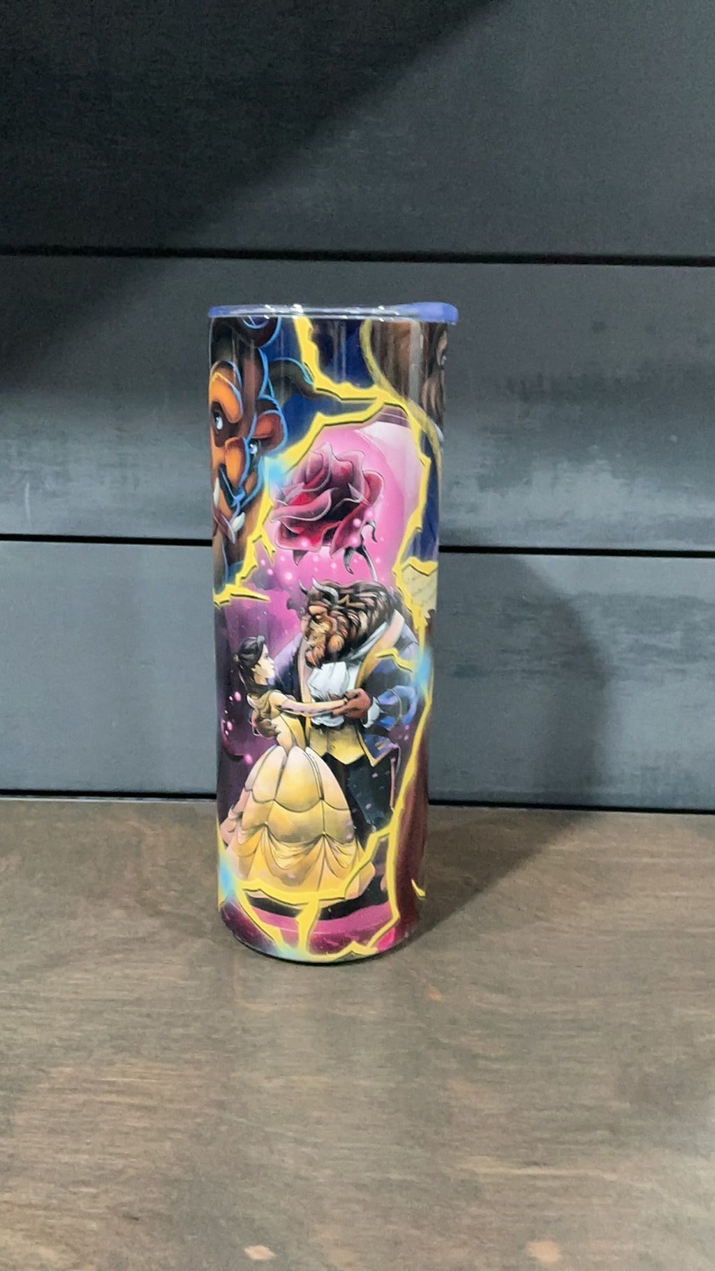 Belle inspired tumbler