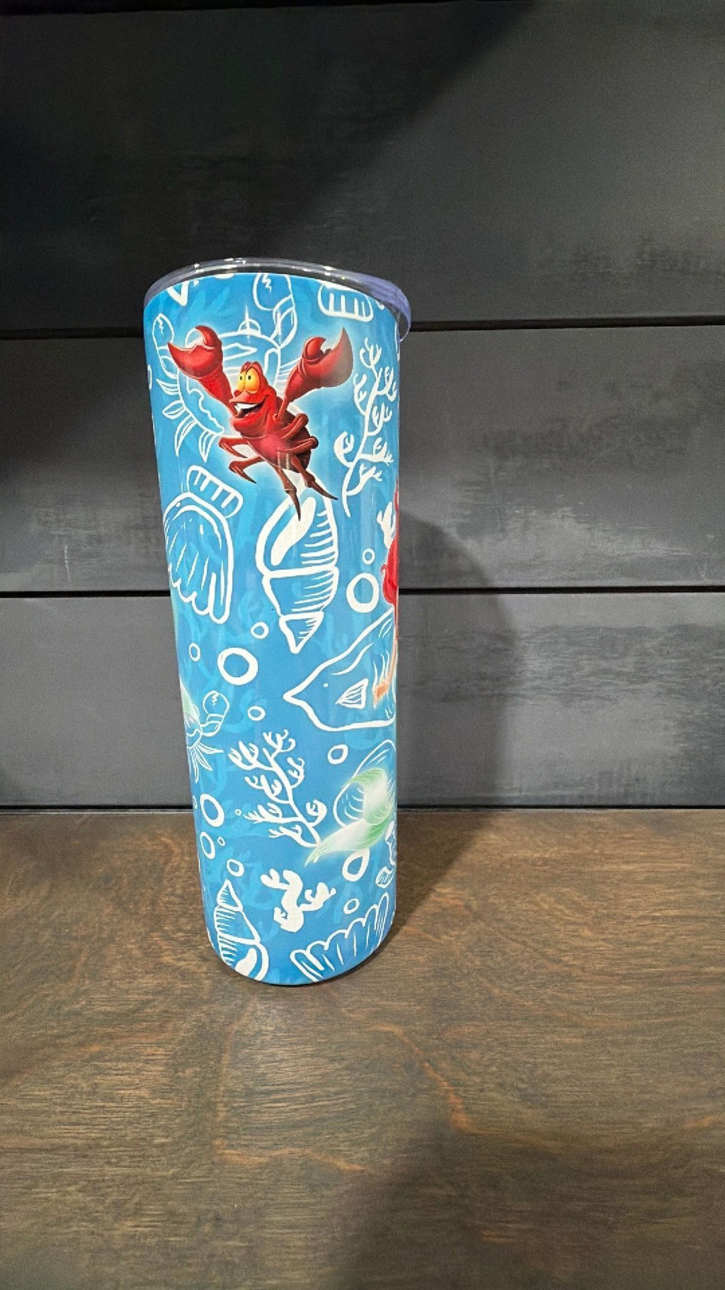 Ariel inspired tumbler