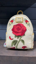 Belle red rose backpack NWT