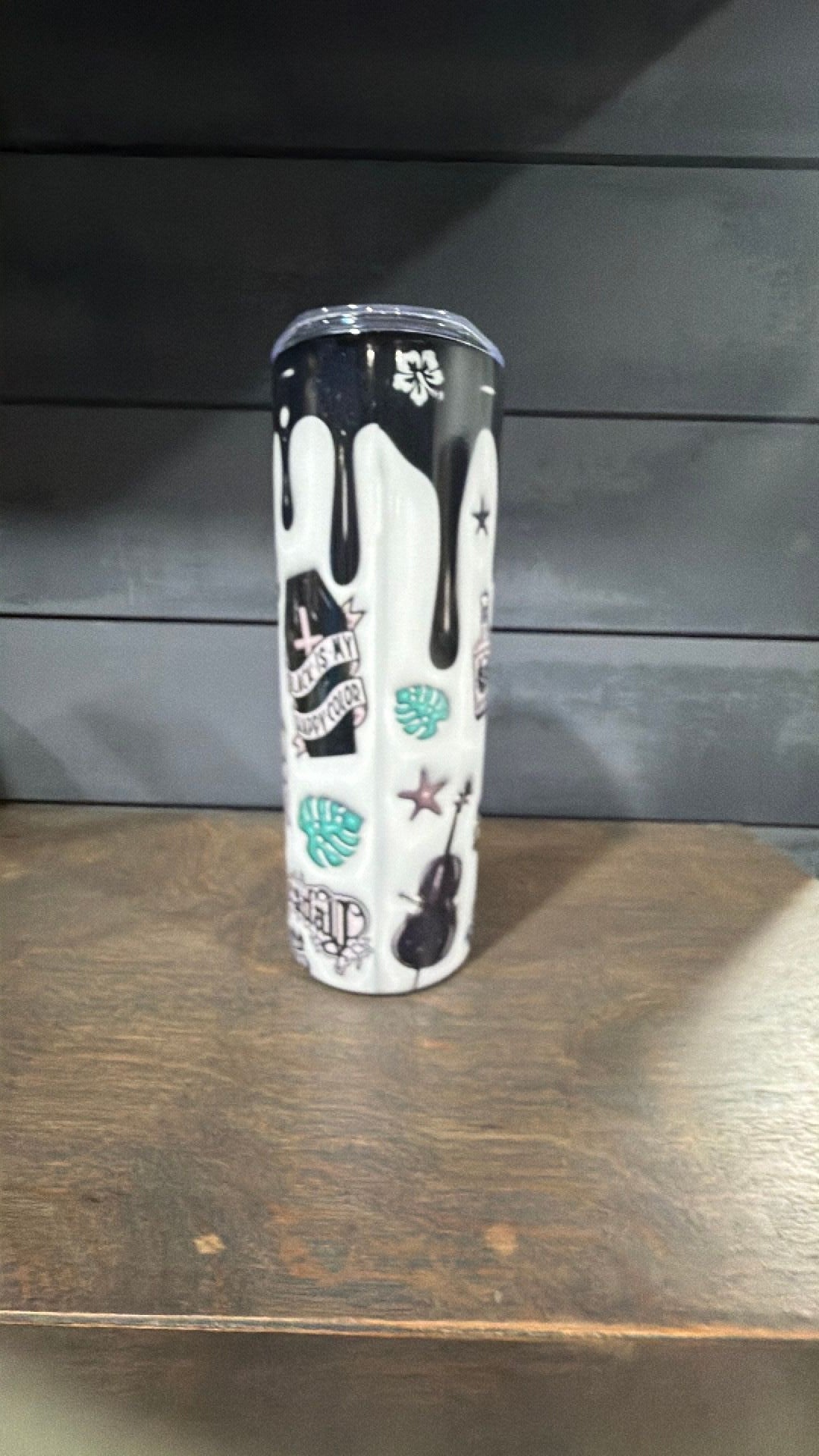 Wednesday inspired tumbler