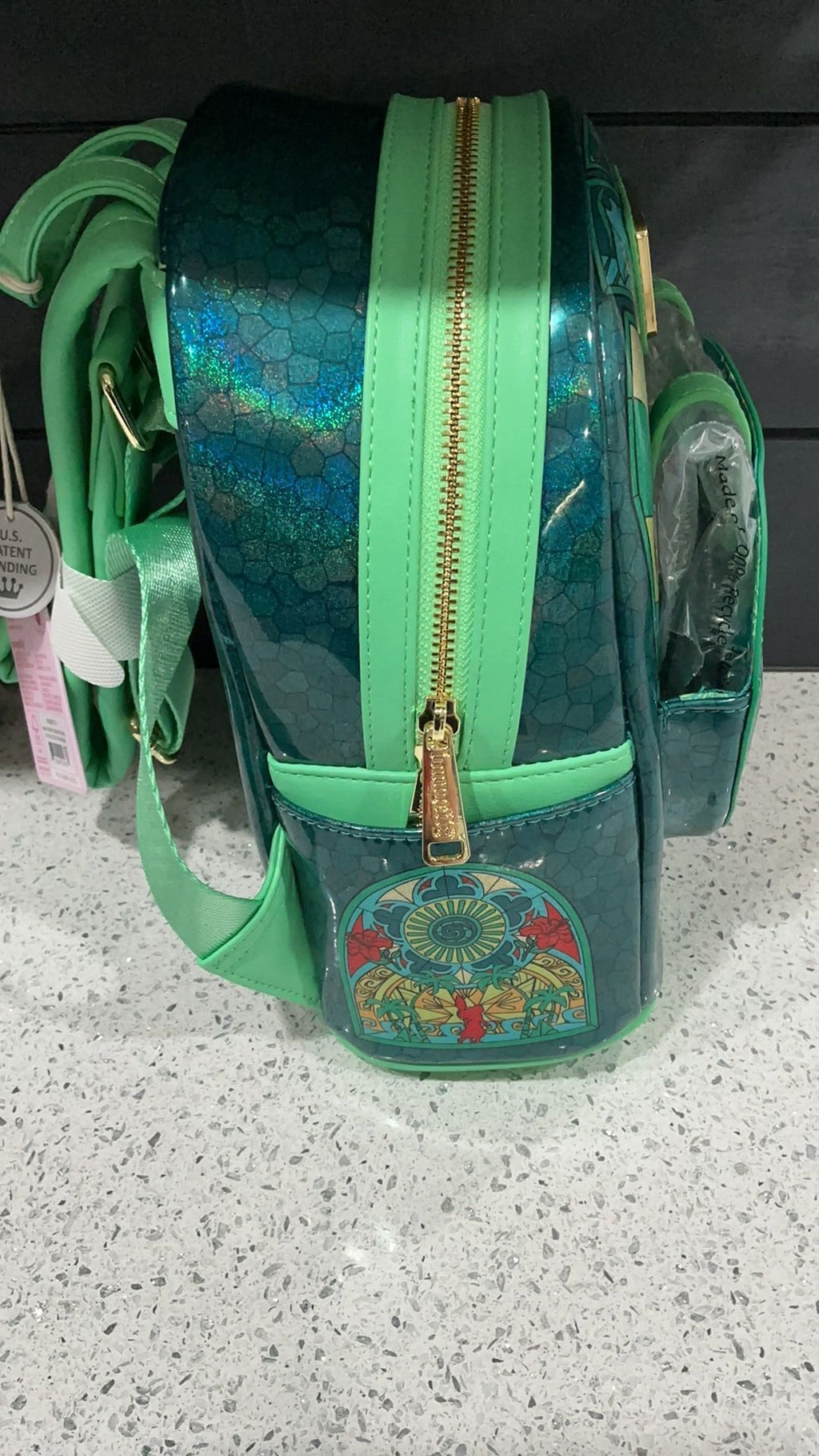 Moana stained glass backpack NWT