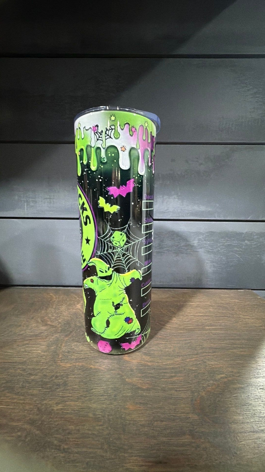 Ogee boogie inspired tumbler