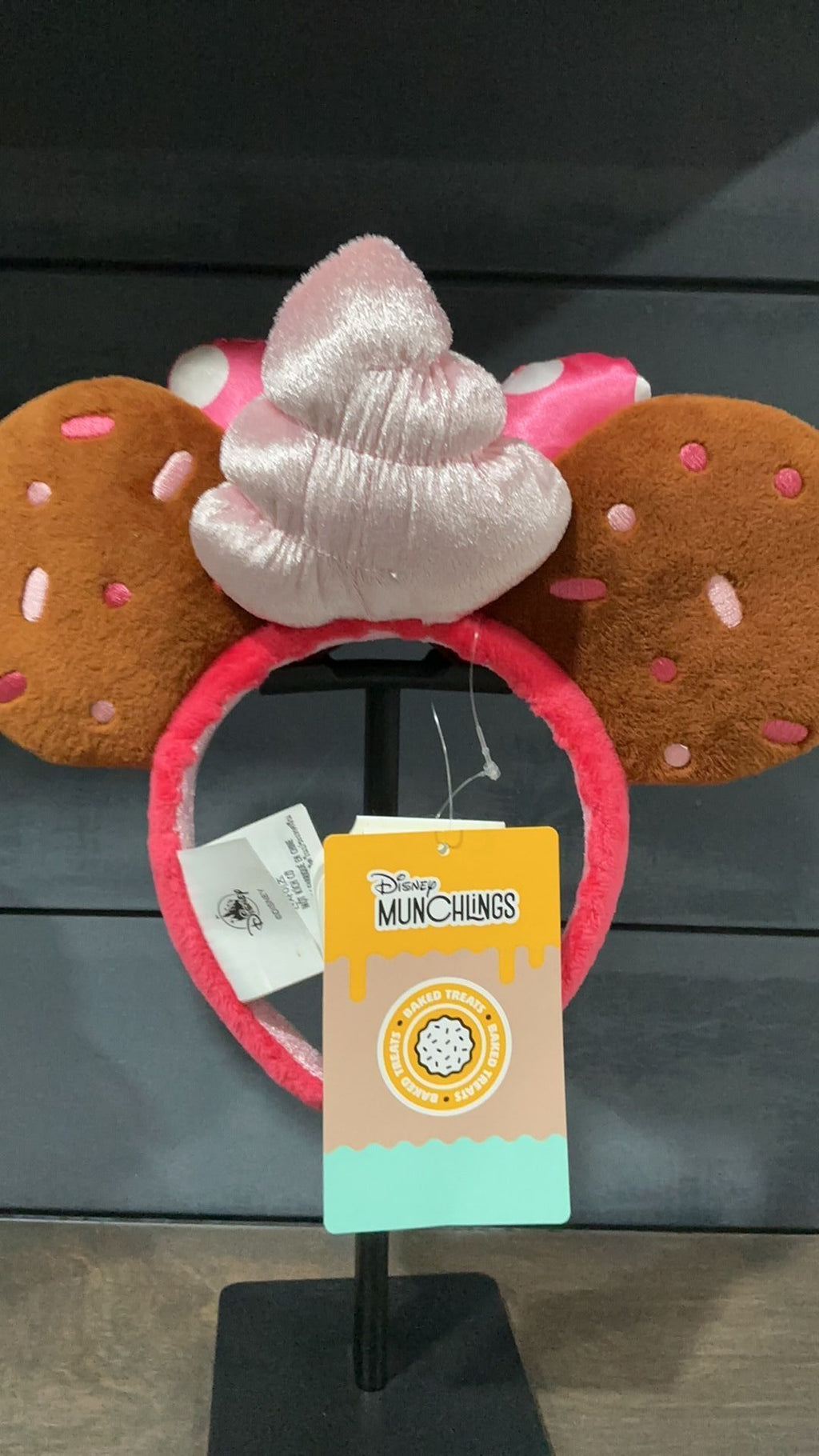 Minnie Mouse munchling headband NWT