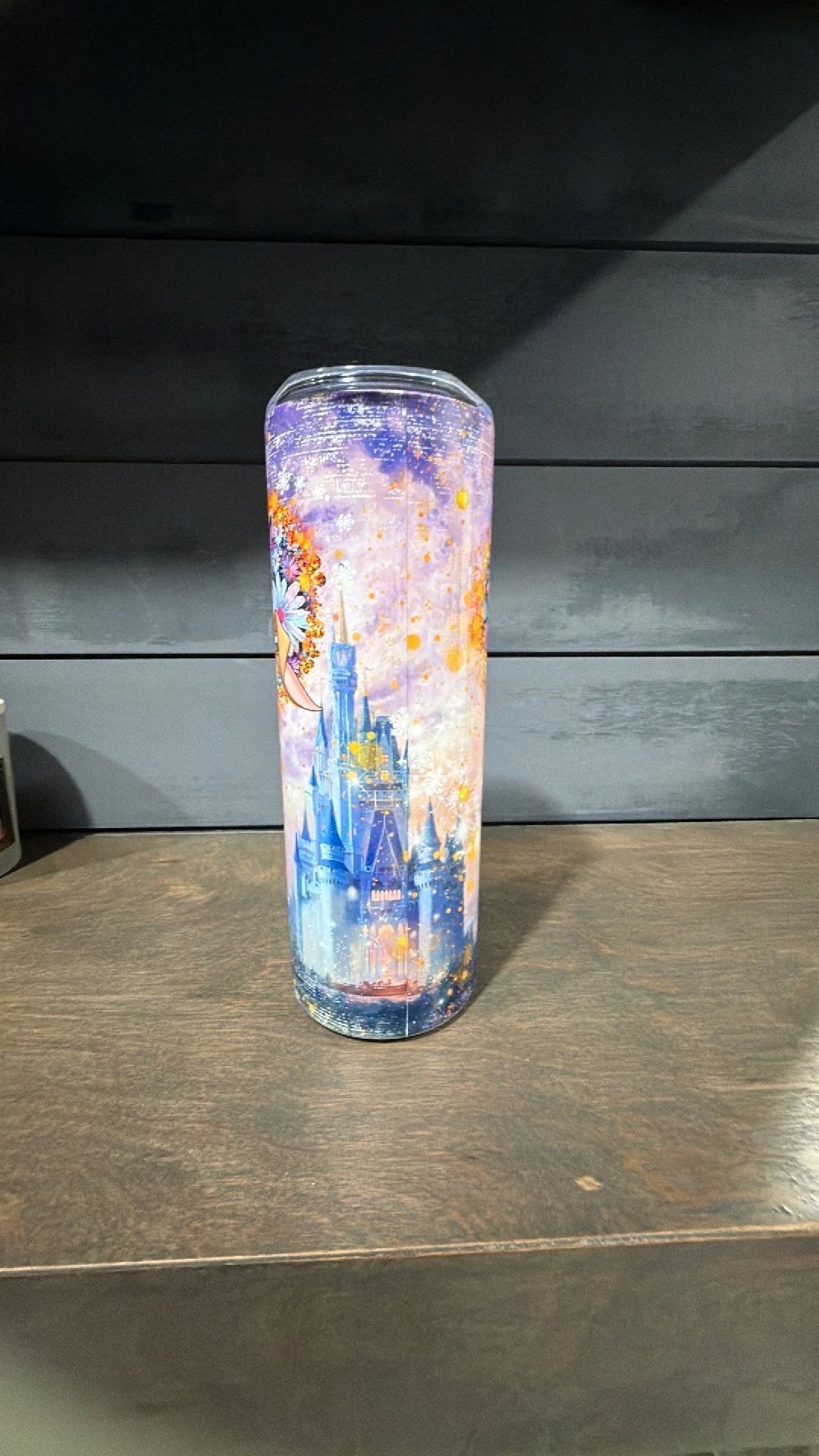 Alice in wonderland inspired tumbler