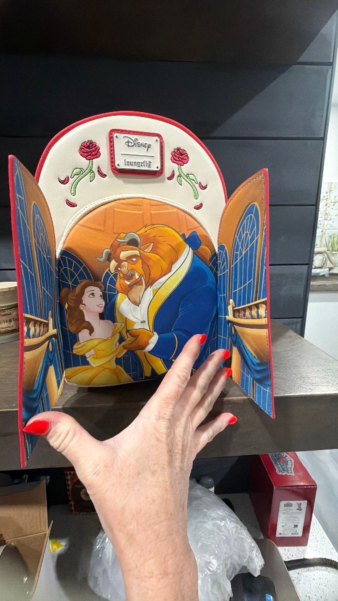 Loungefly Disney Beauty And The Beast Belle Once Upon A Dream Series Mini Backpack - Exclusive