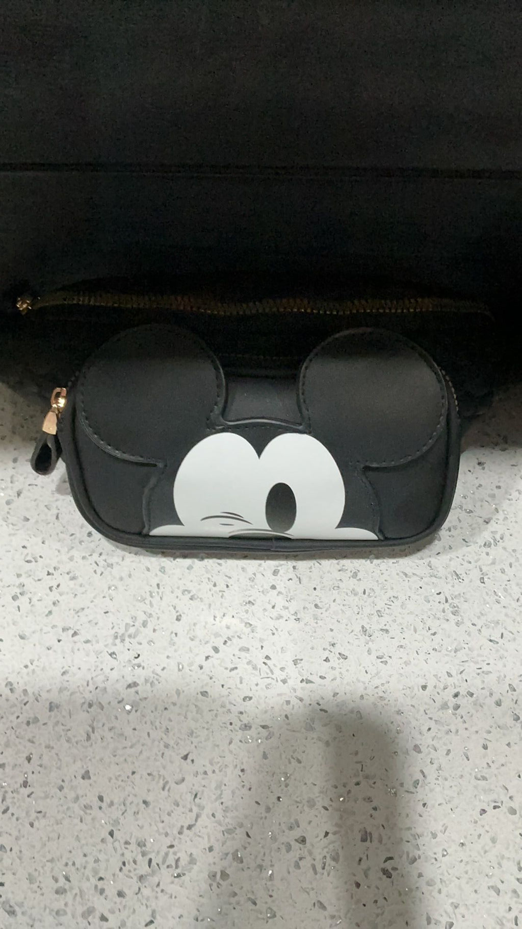 Winking Mickey belt bag NWT
