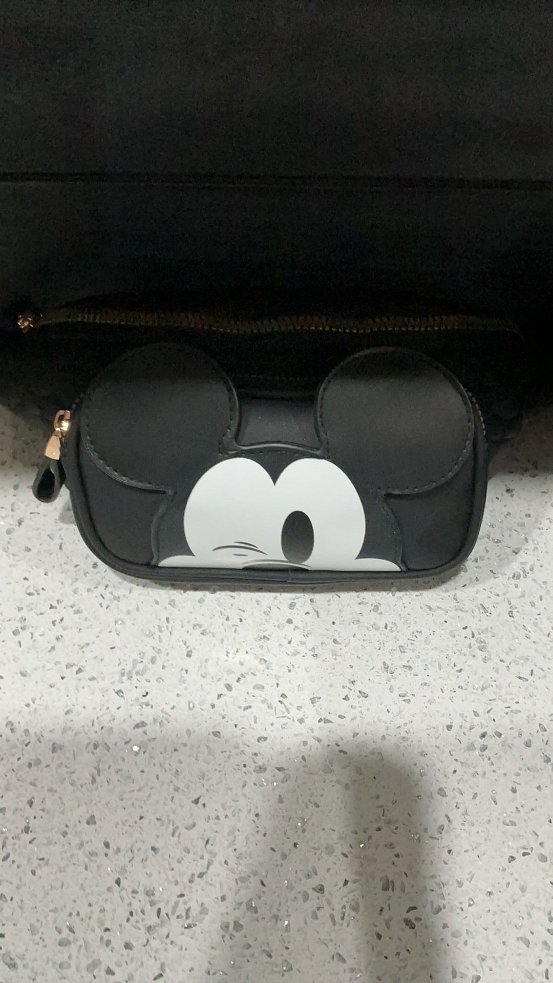 Winking Mickey belt bag NWT