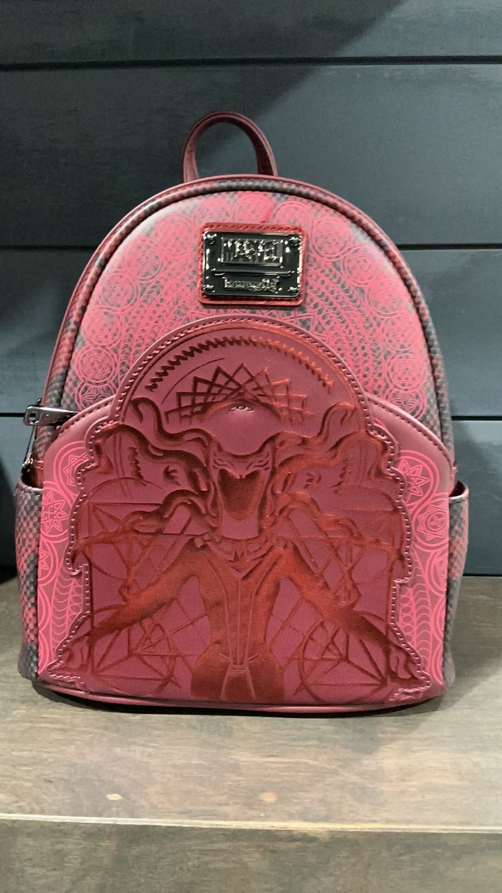 Disney Parks Marvel Scarlet Witch Loungefly Mini Backpack New with Tag