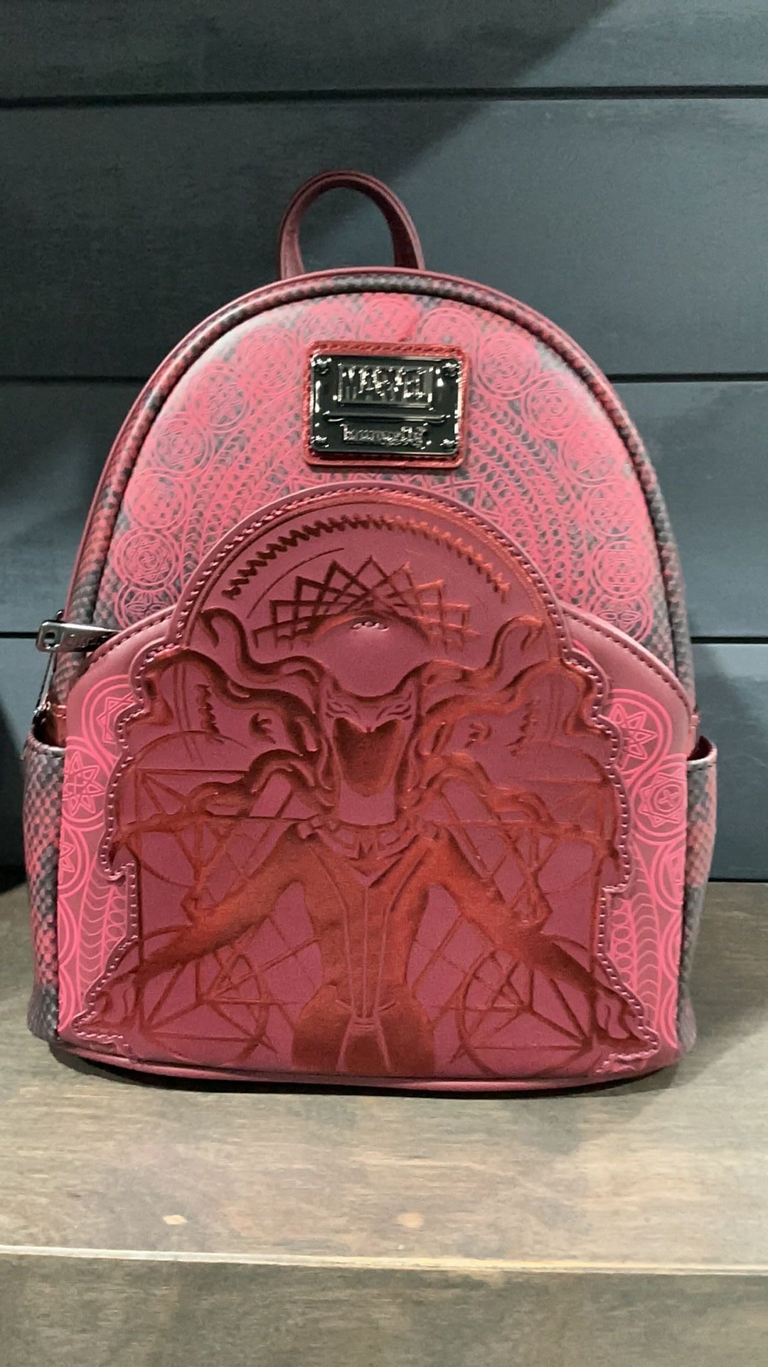 Disney Parks Marvel Scarlet Witch Loungefly Mini Backpack New with Tag
