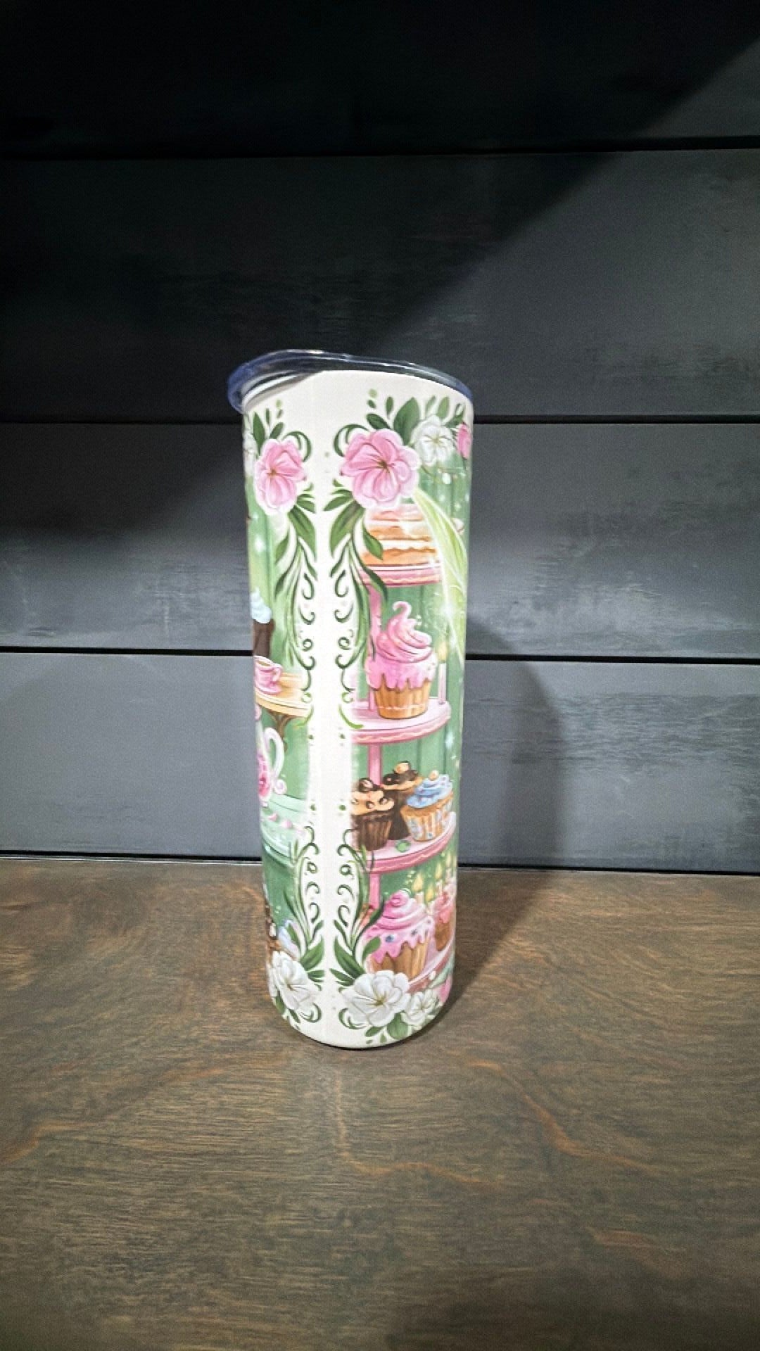 Tinkerbell inspired tumbler
