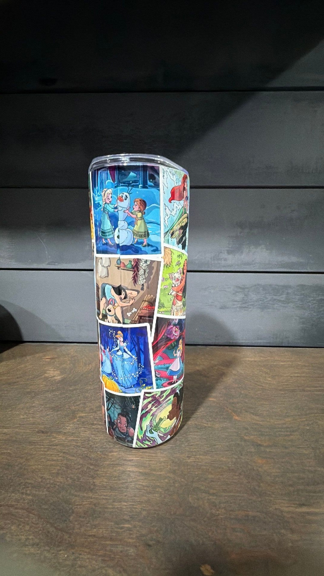 Disney character inspired tumbler