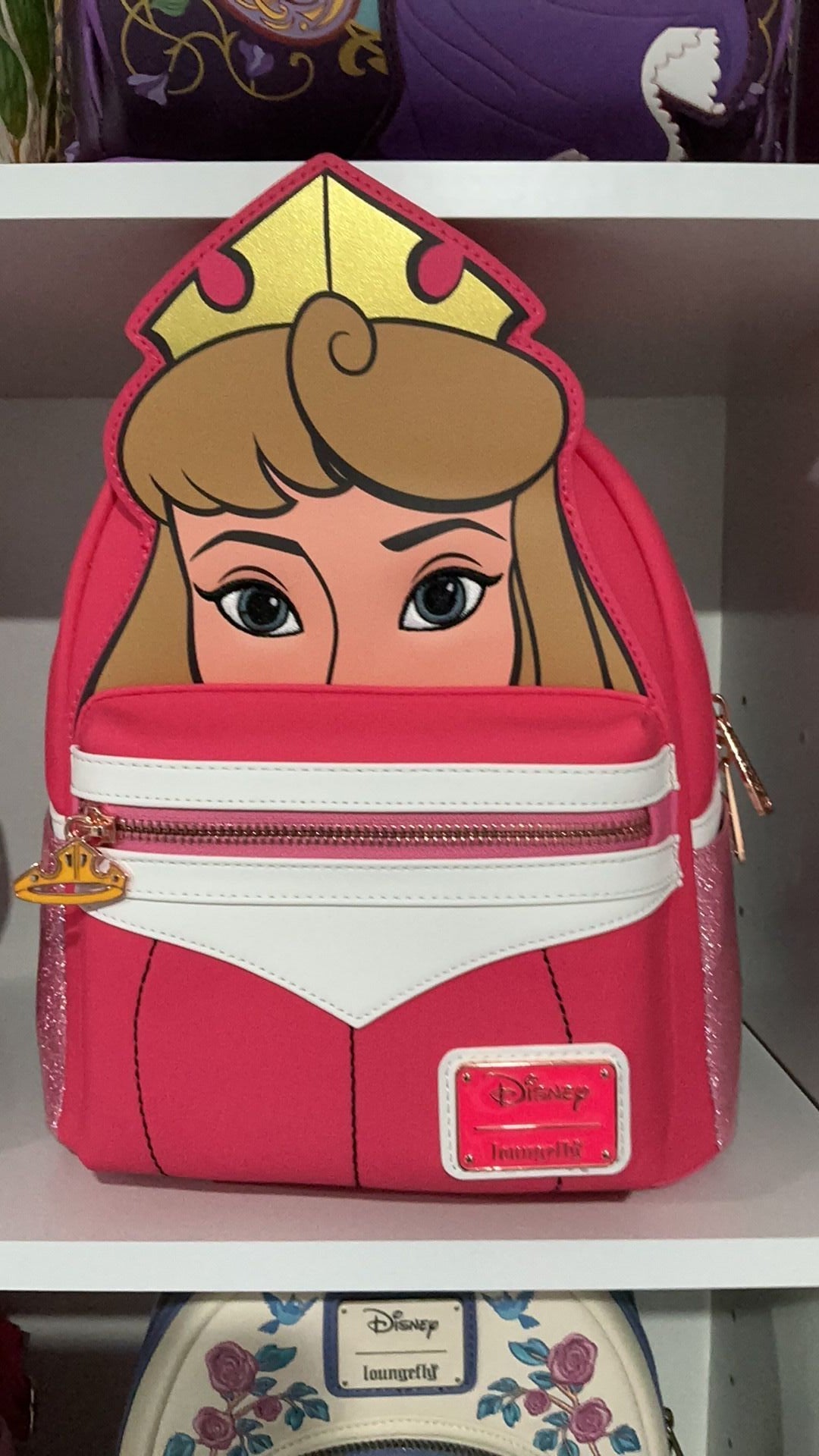 Loungefly NWT Sleeping Beauty - Aurora US Exclusive Cosplay Mini Backpack [RS]