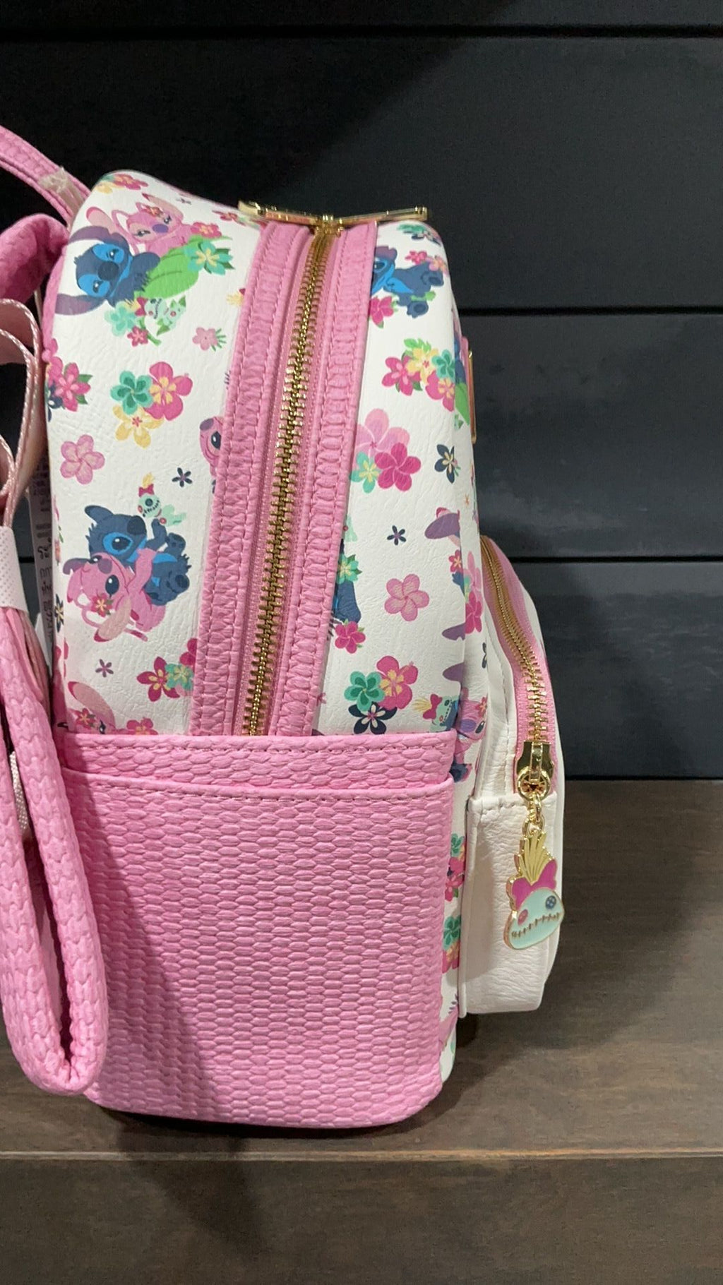 Stitch and angel backpack NWT