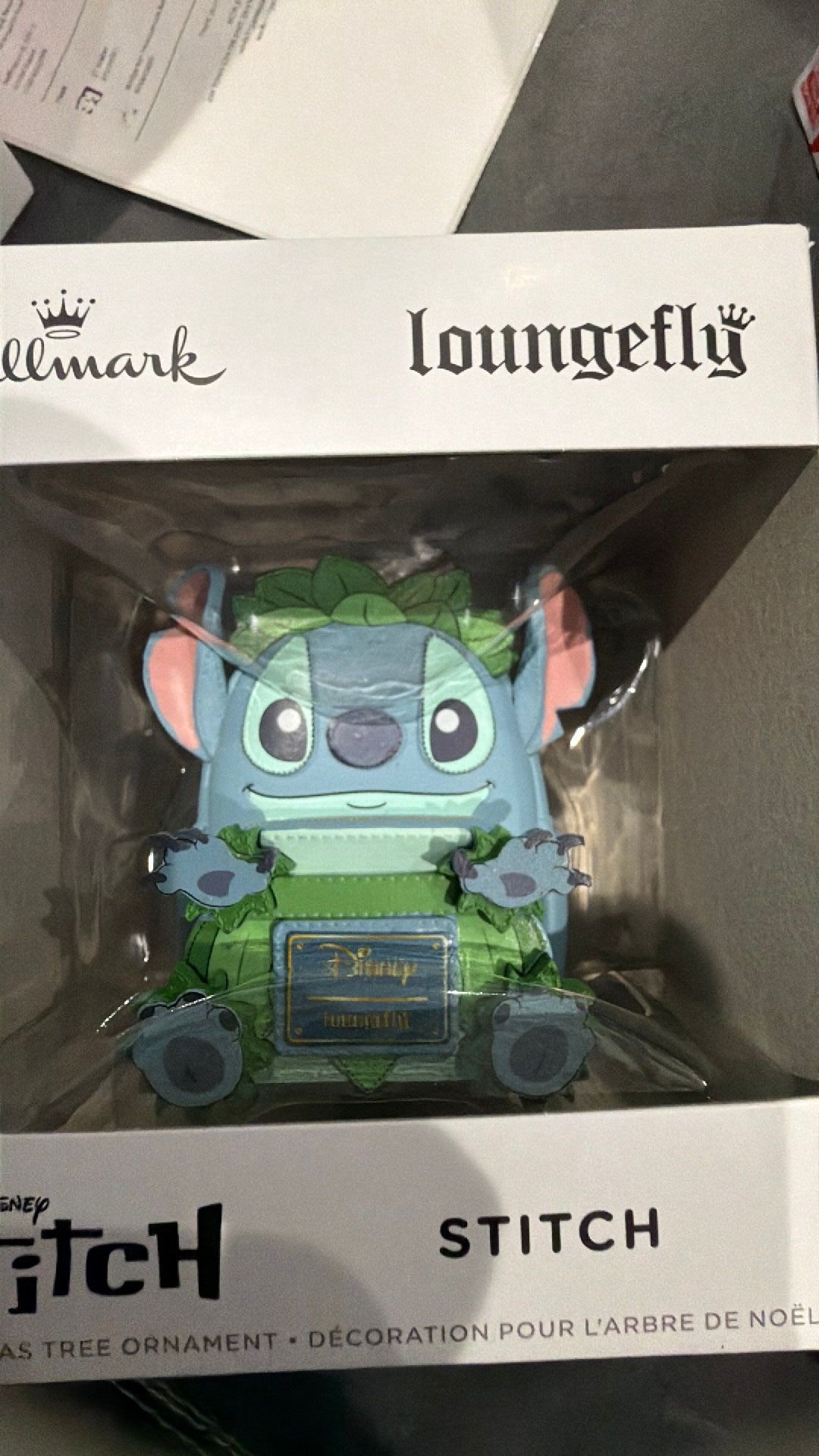Hallmark Christmas Ornament, Loungefly Disney Stitch Backpack Ornament, Gifts For Disney Fans