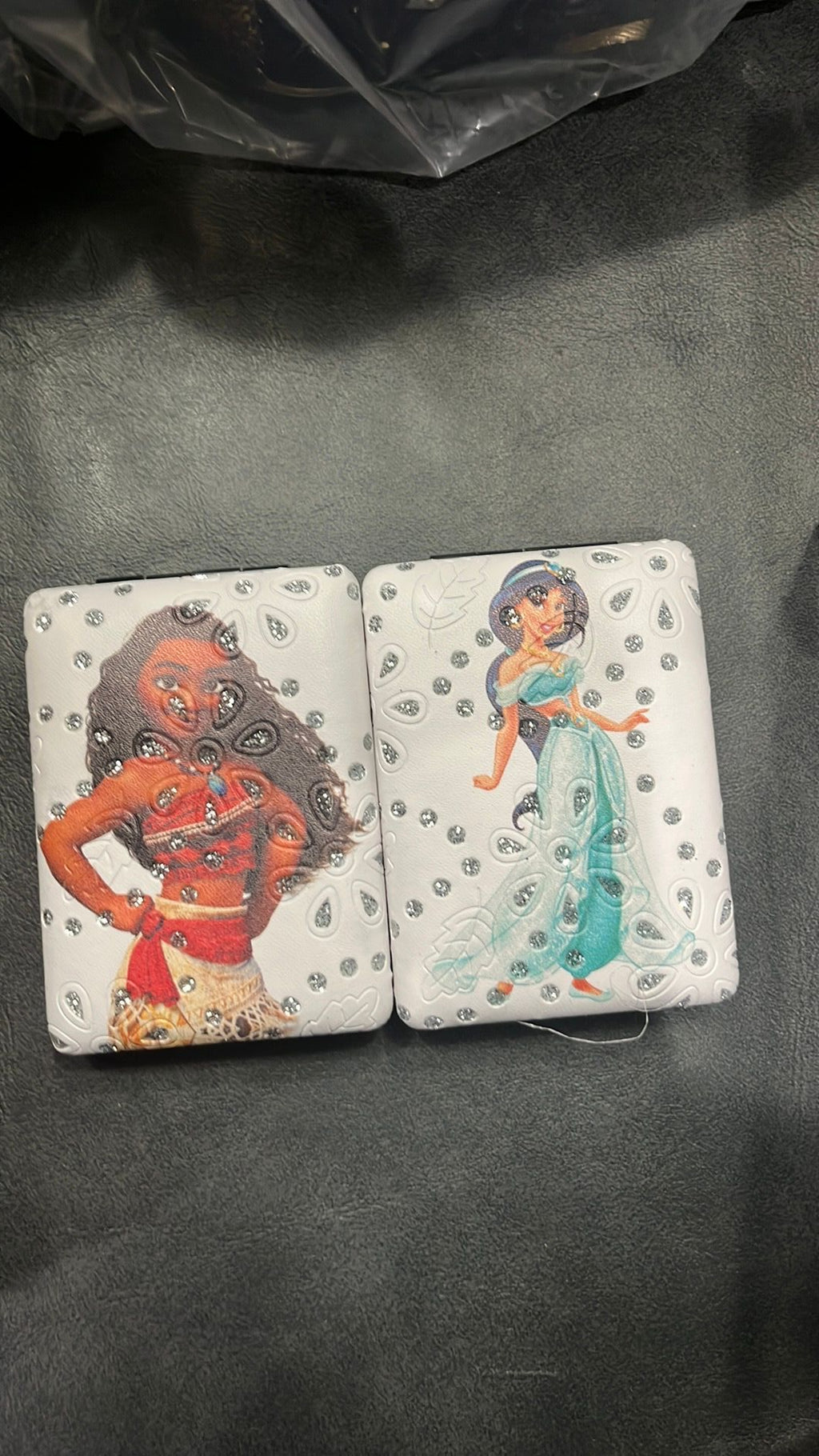 Princess sided Cosmetic mirrors NWOT