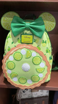 Minnie mouse key lime backpack NWT