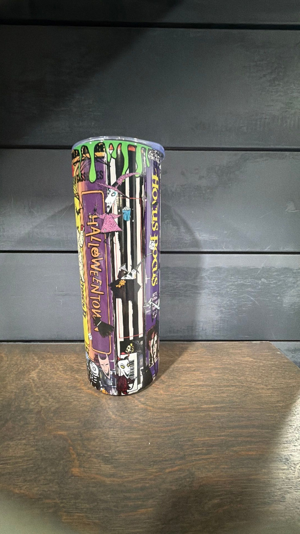 Halloween book inspired tumbler