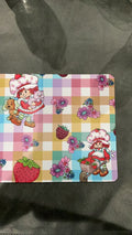Strawberry shortcake inspired mouse pad