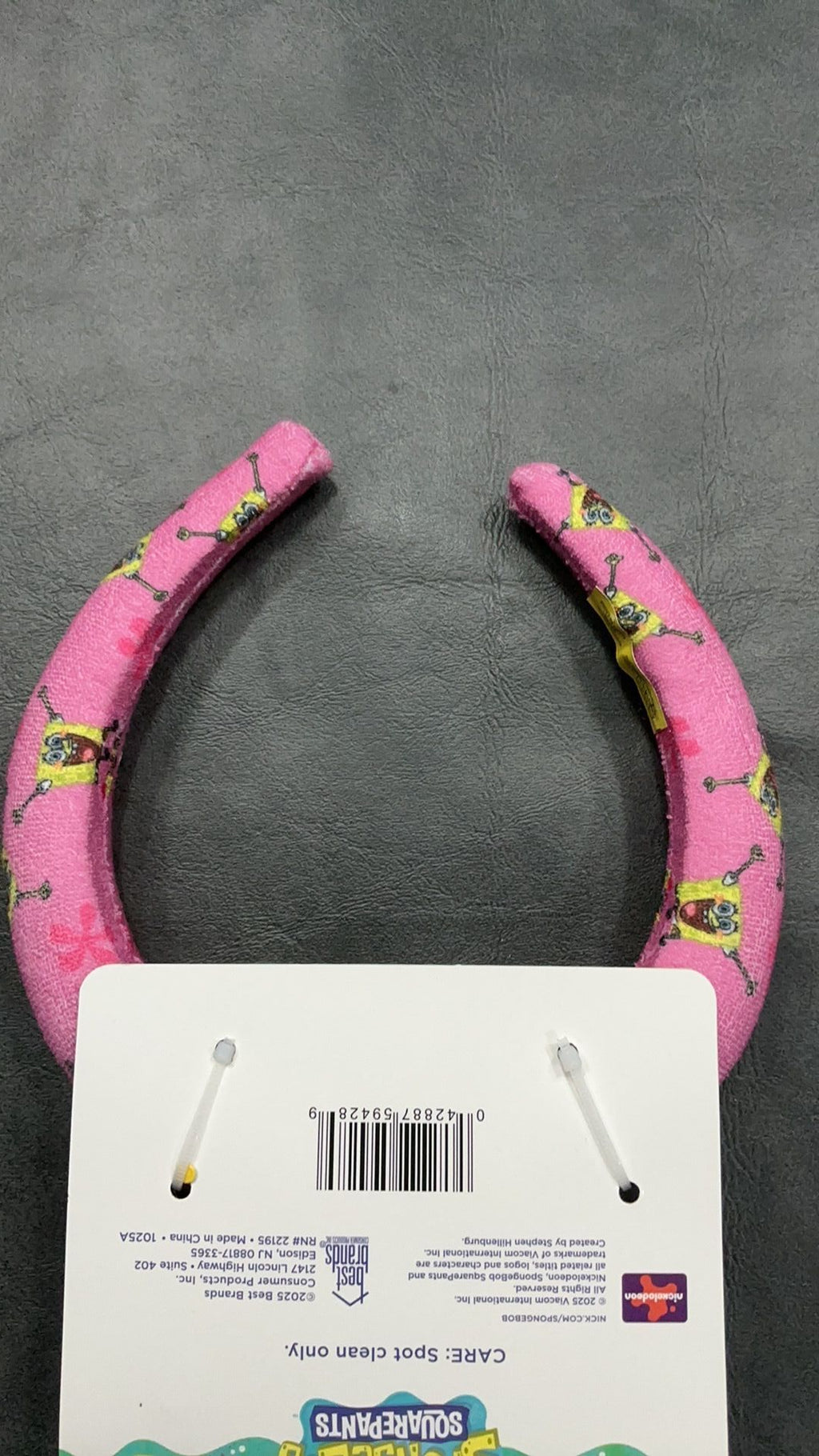 SpongeBob spa band