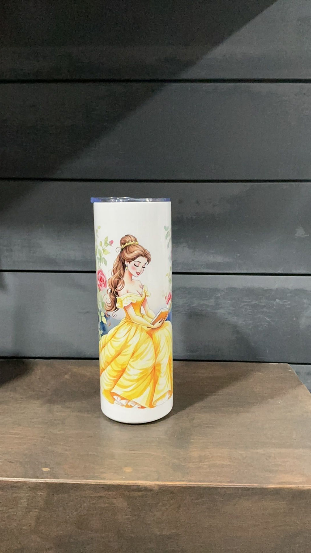 Belle inspired tumbler