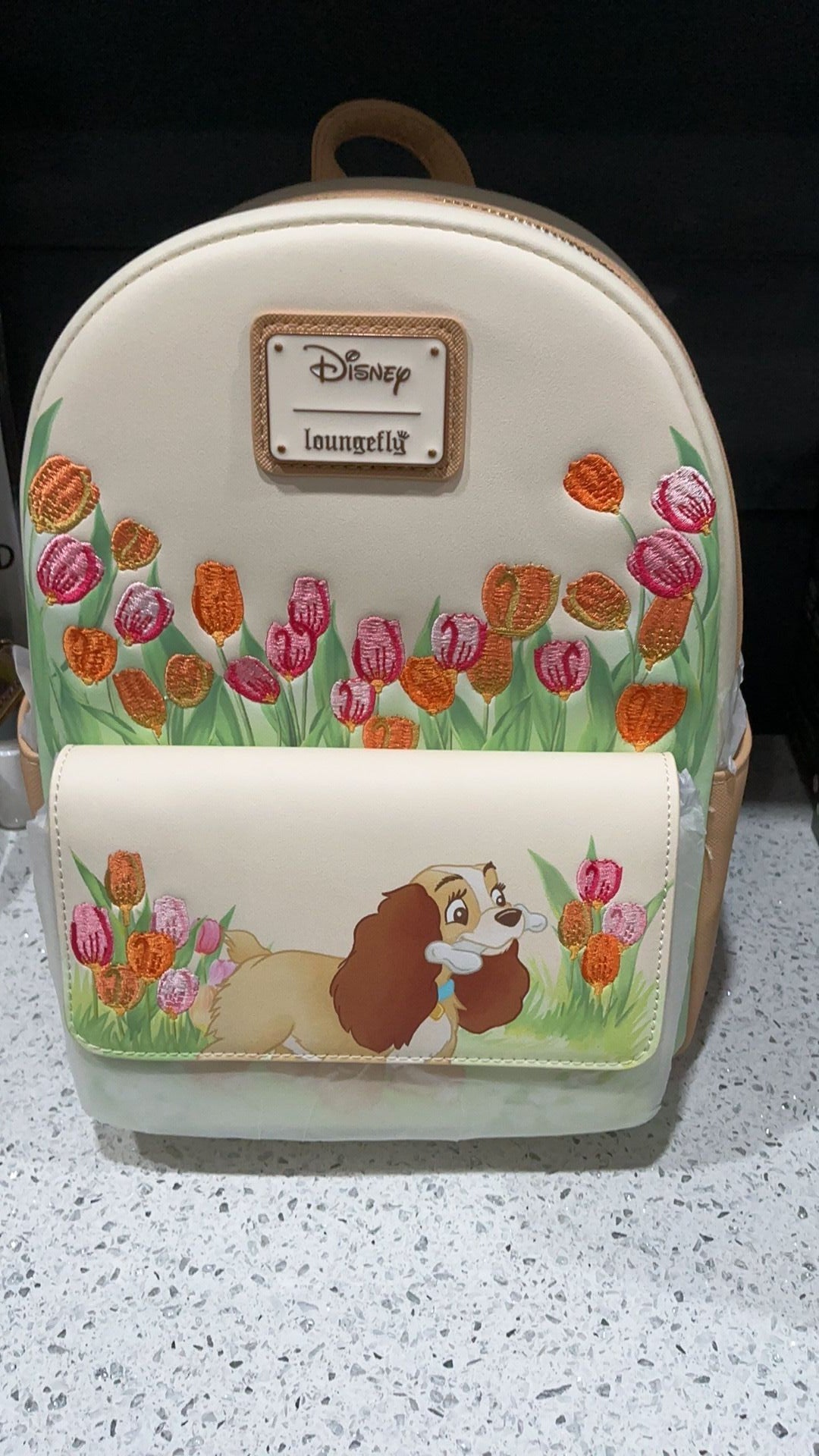 Lady and the tramp backpack NWT