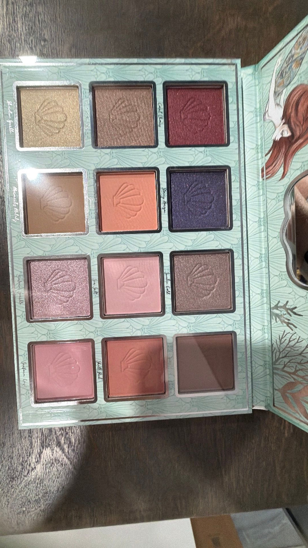 Ariel makeup pallet NWT