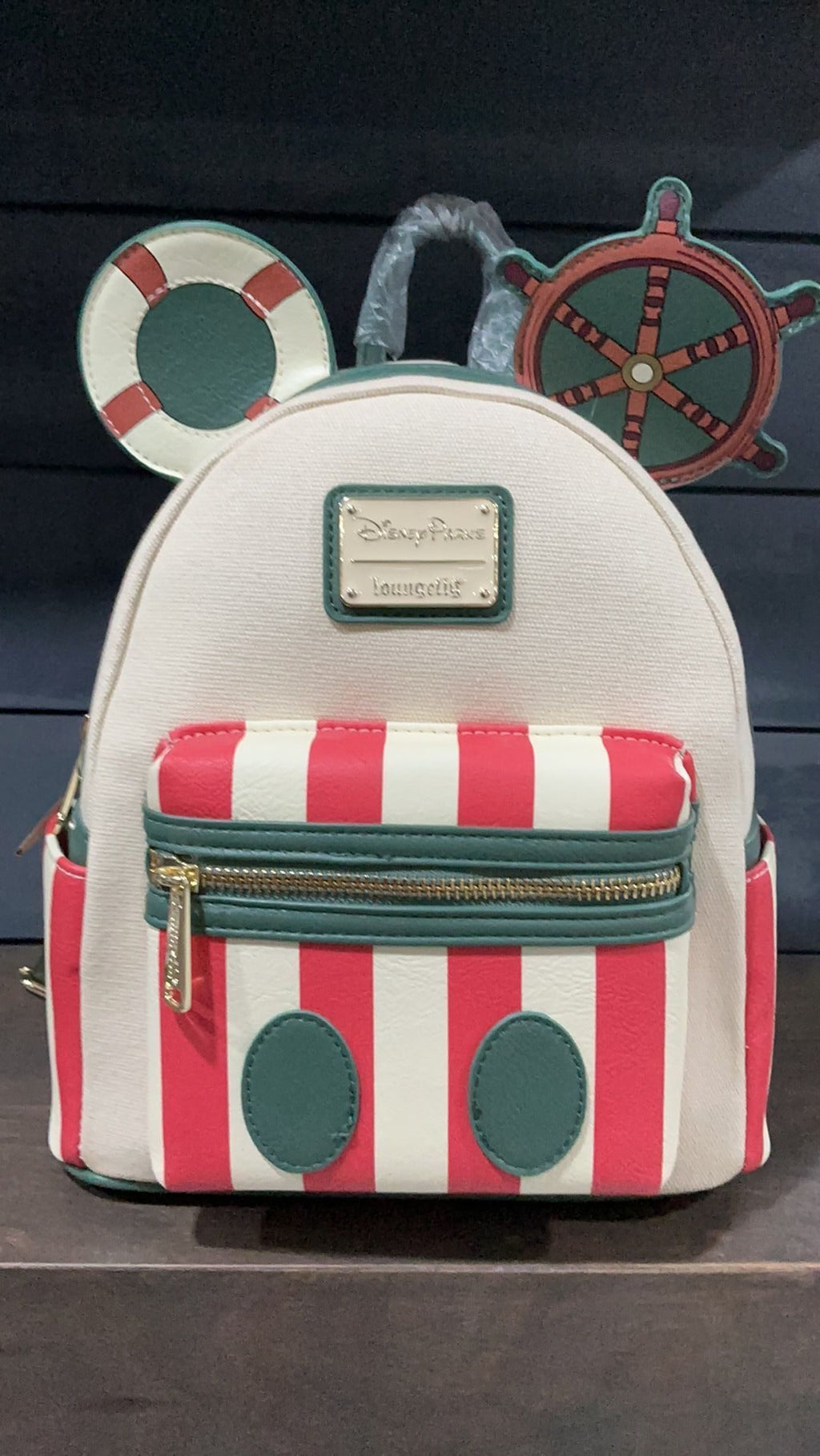 Disney Parks Loungefly NWT Mickey Mouse Main Attraction Jungle Cruise Backpack New