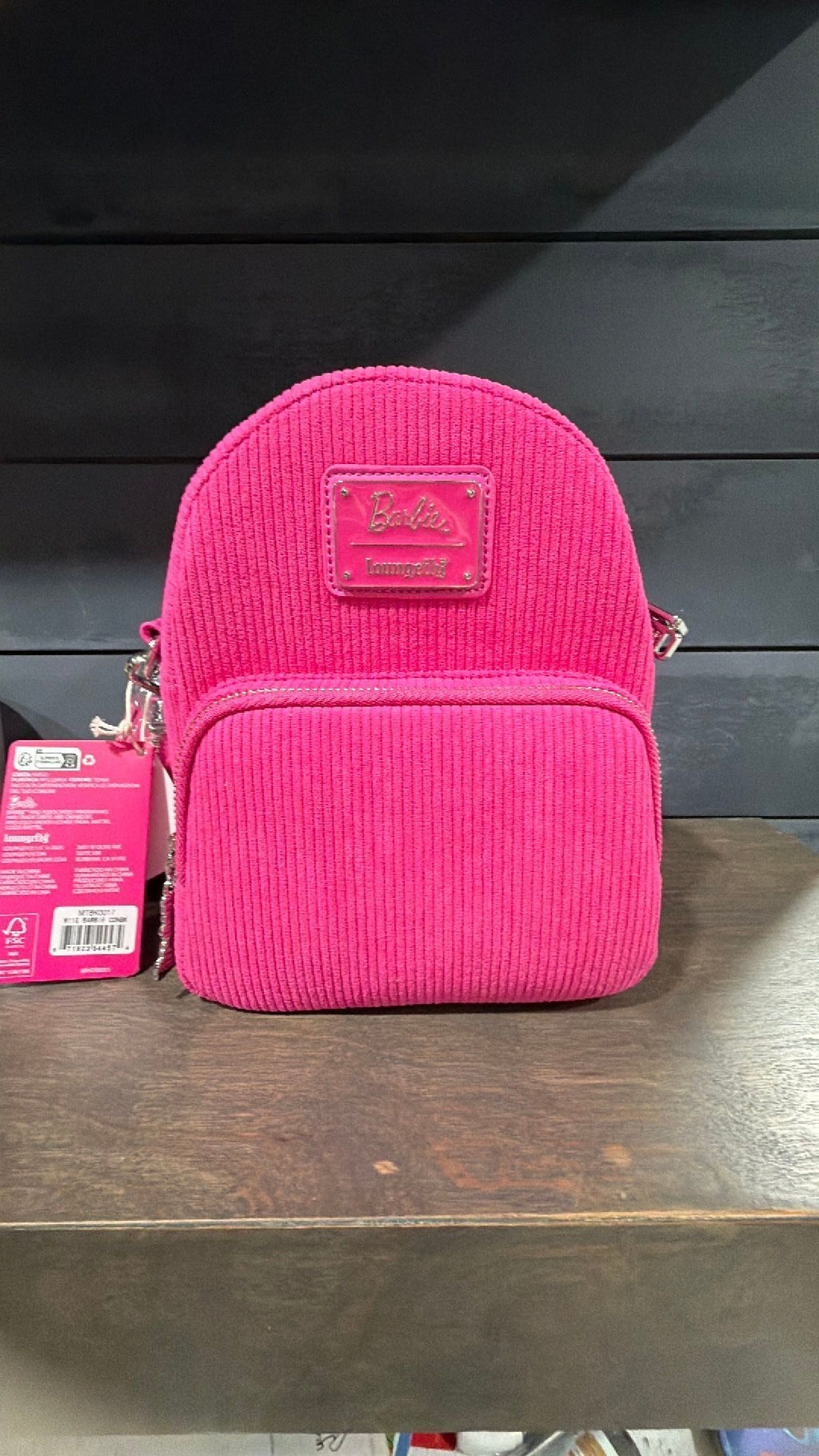 Barbie convertible backpack with coin purse