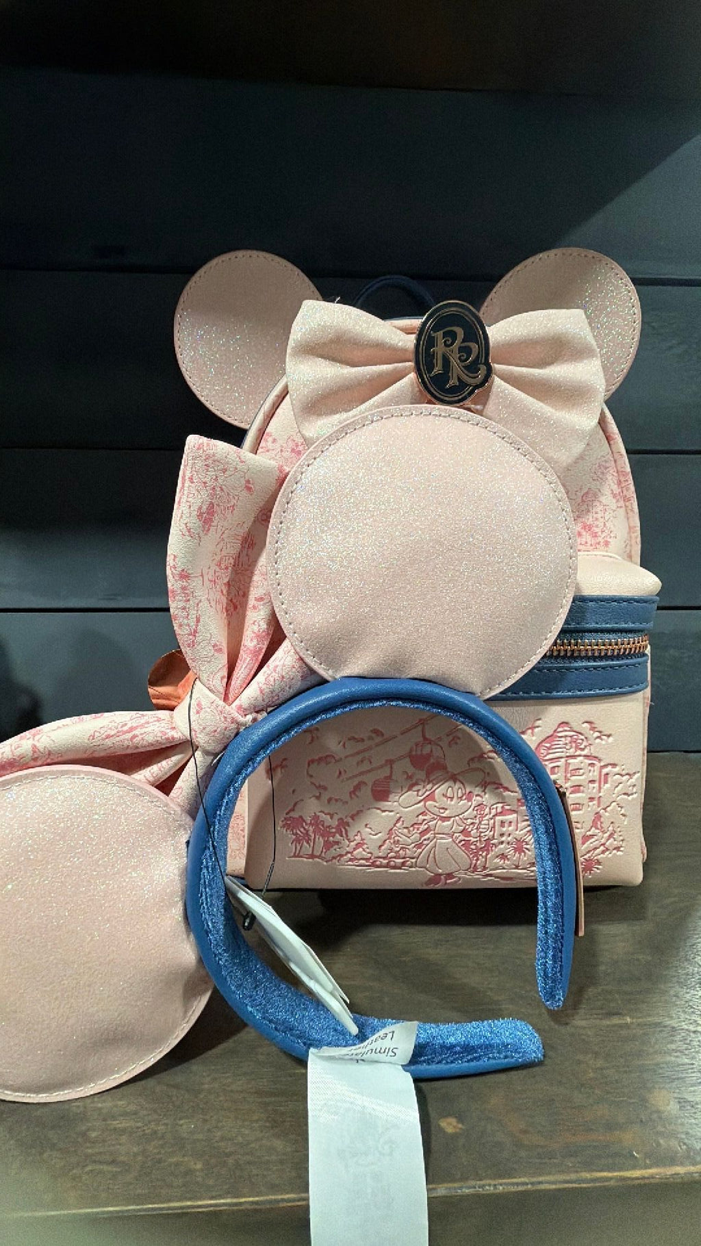 Rivera backpack and ears
