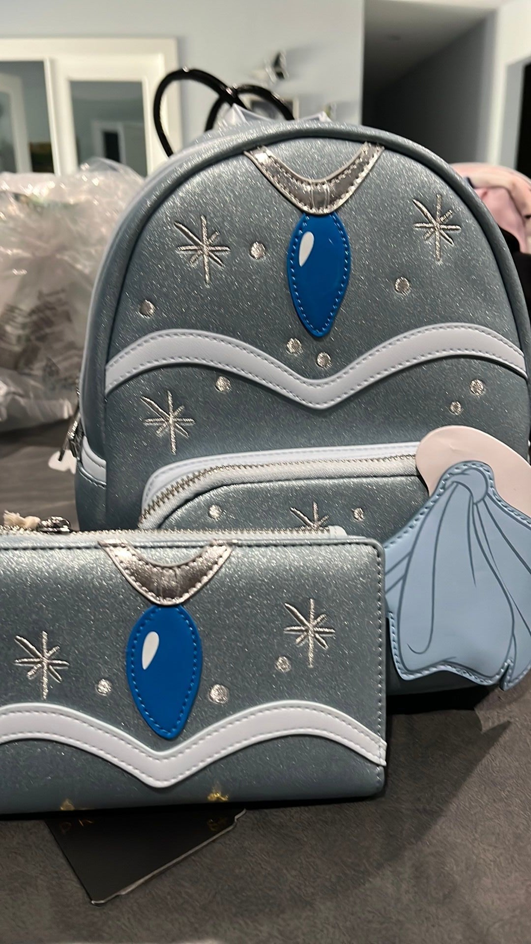 Princess & the Frog Tiana BU Dress Purse backpack and wallet