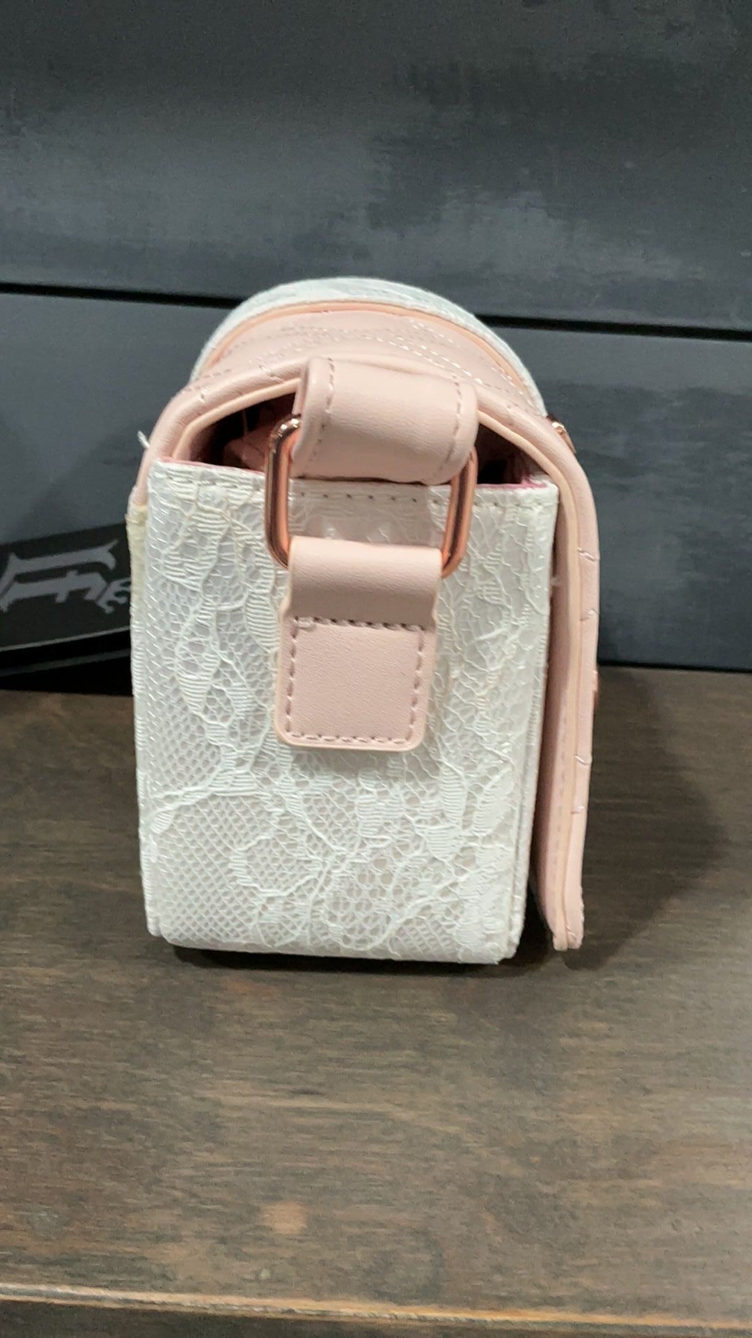 Loungefly - Heart Envelope Crossbody Bag With Bag Charm