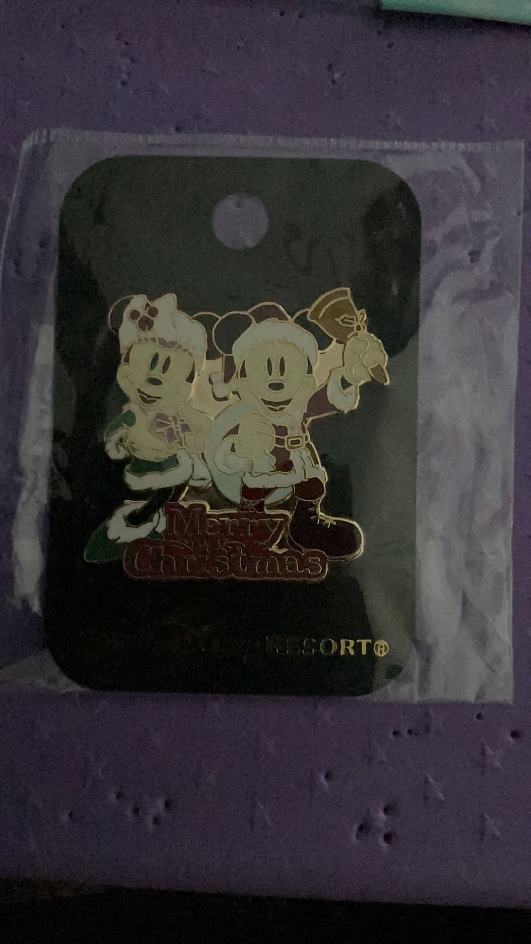 Mickey and Minnie pin