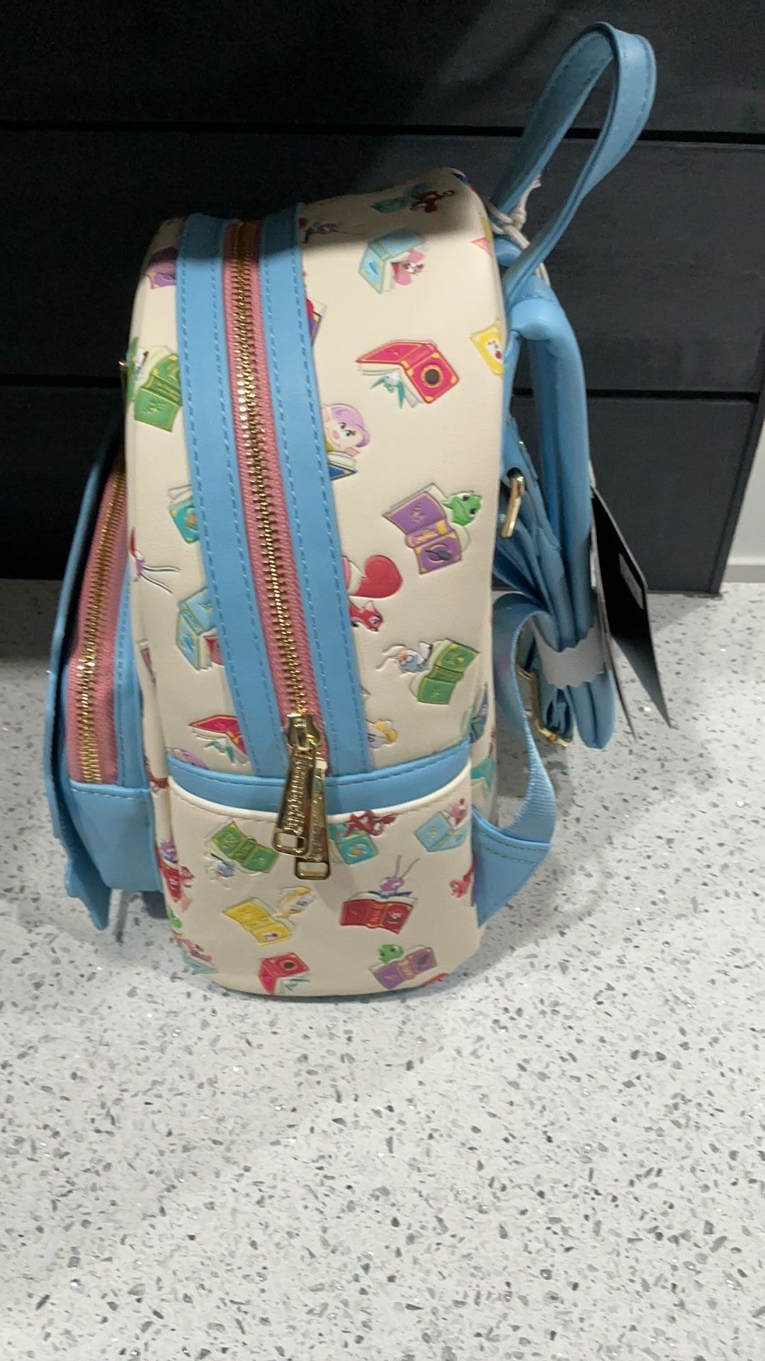 Loungefly NWT Disney Princess Classic Books Mini-Backpack