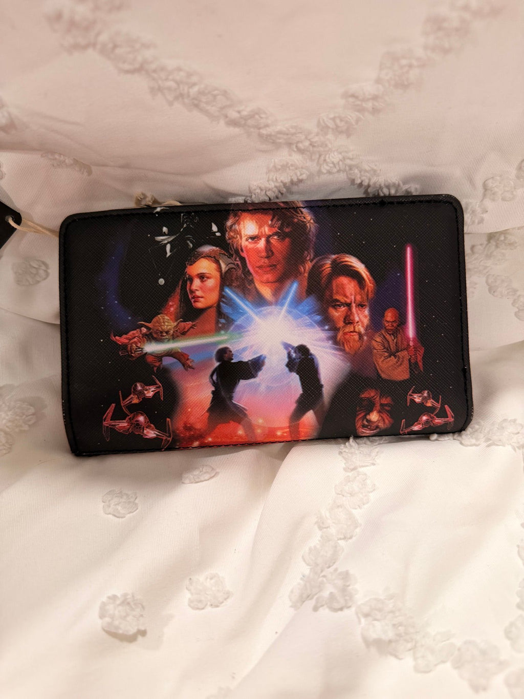 Star Wars “May The Force Be With You” Loungefly Wallet NWT