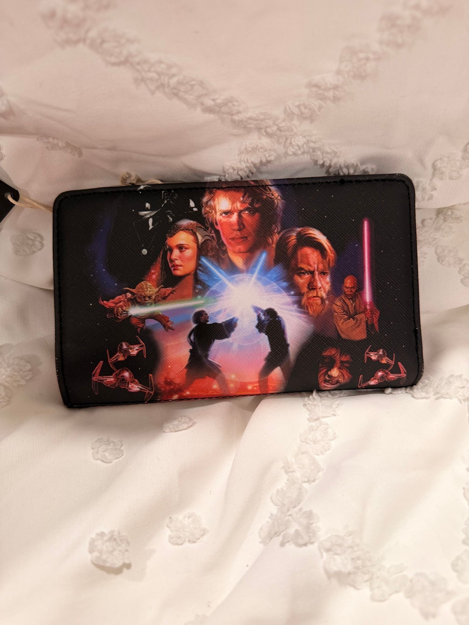 Star Wars “May The Force Be With You” Loungefly Wallet NWT