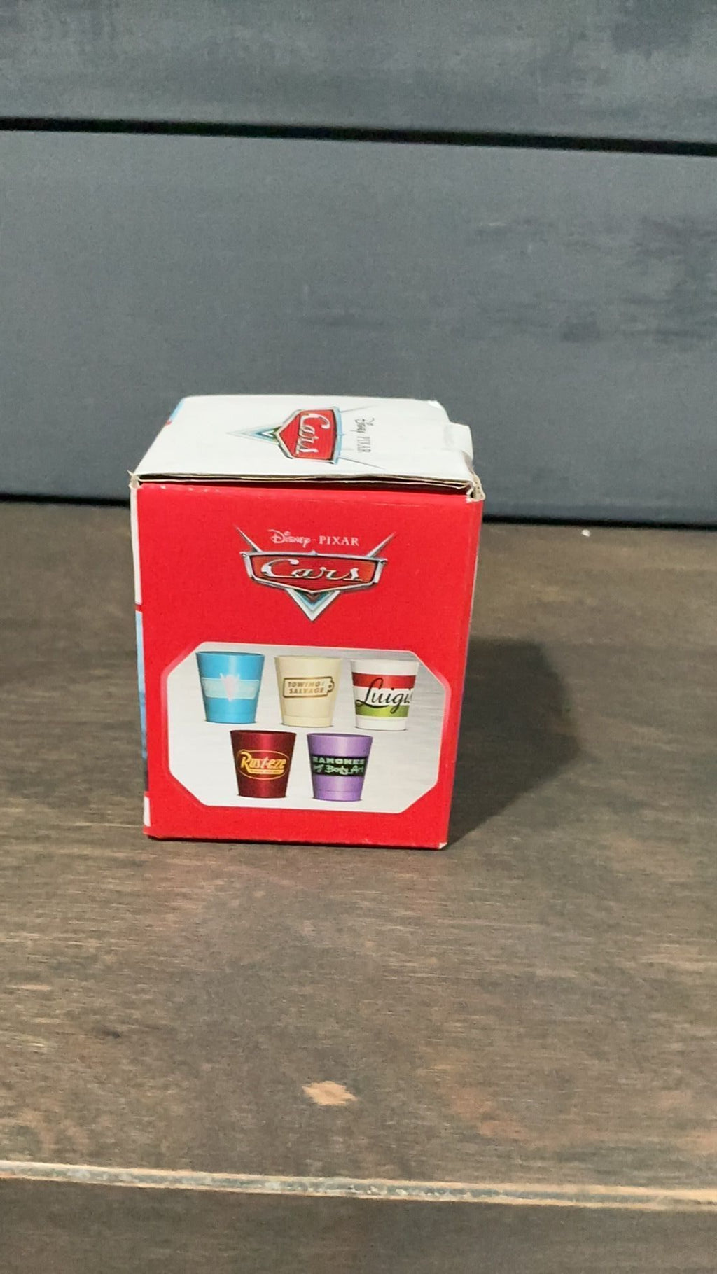 Cars toothpick holder NIB