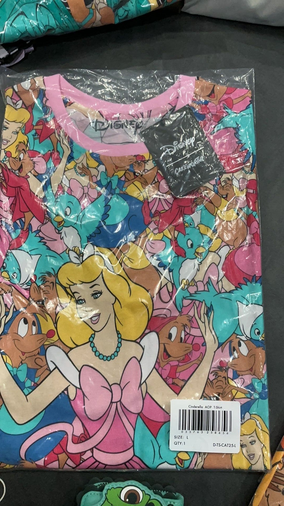 Cinderella shirt size Large NWT