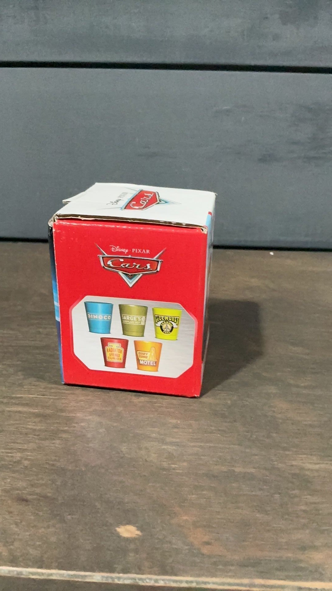Cars toothpick holder NIB