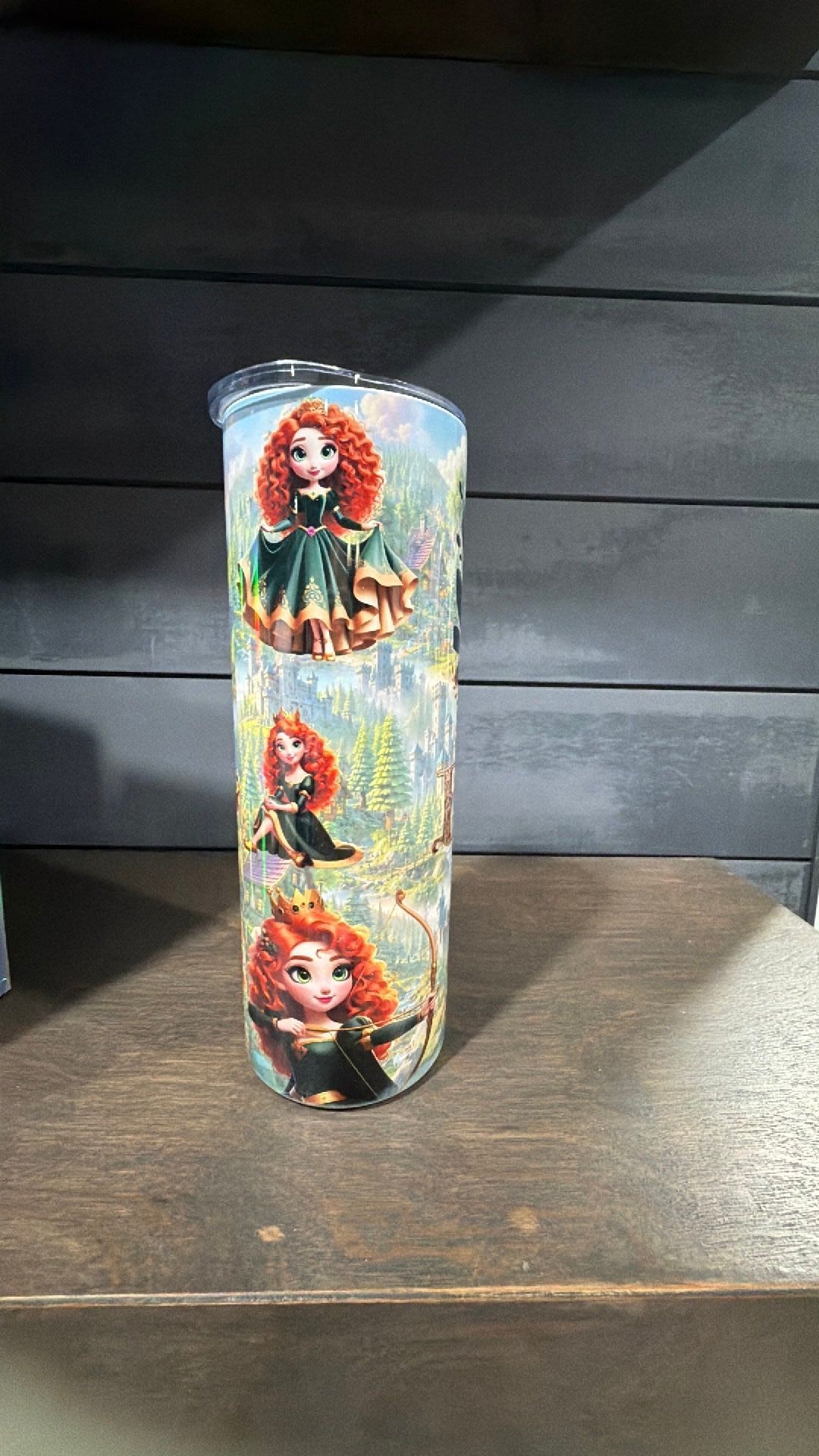 Brave inspired tumbler