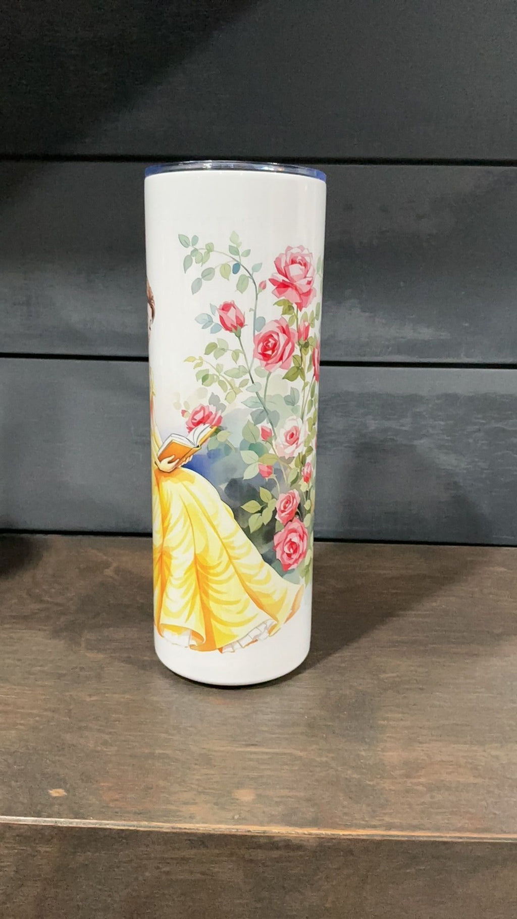 Belle inspired tumbler